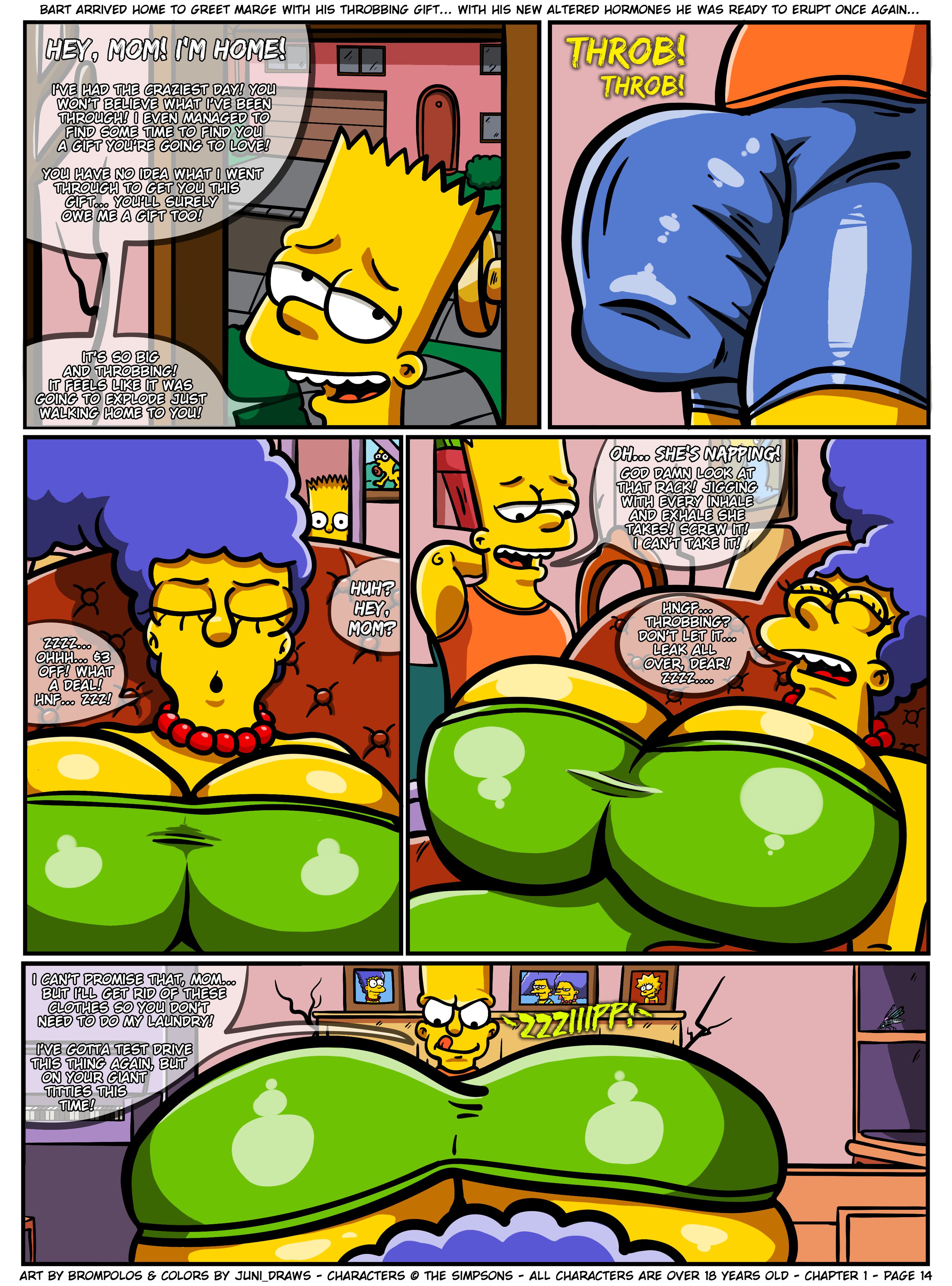 The Sexensteins (The Simpsons) [Brompolos] 1 . The Sexensteins - Chapter 1 (The Simpsons) [Brompolos] – page 15