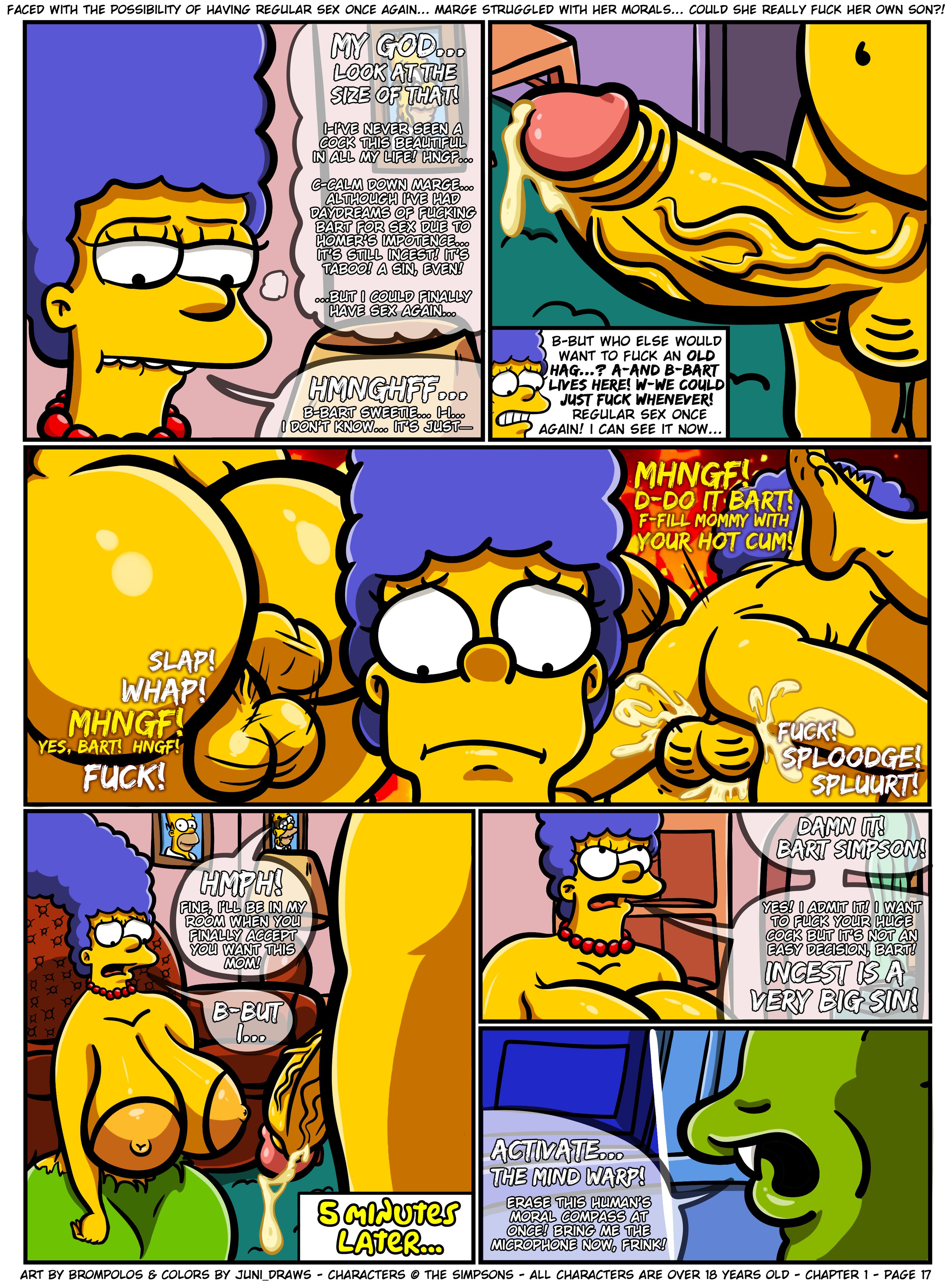 The Sexensteins (The Simpsons) [Brompolos] 1 . The Sexensteins - Chapter 1 (The Simpsons) [Brompolos] – page 18