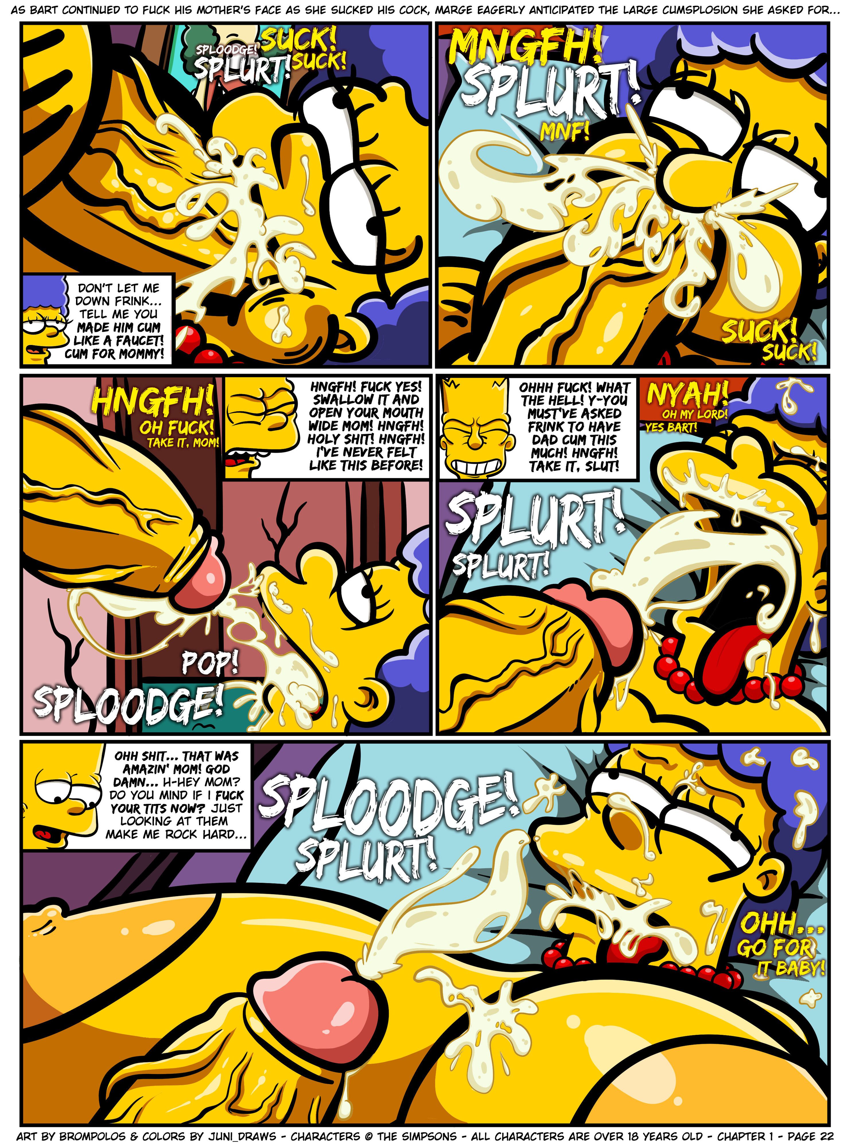The Sexensteins (The Simpsons) [Brompolos] 1 . The Sexensteins - Chapter 1 (The Simpsons) [Brompolos] – page 23