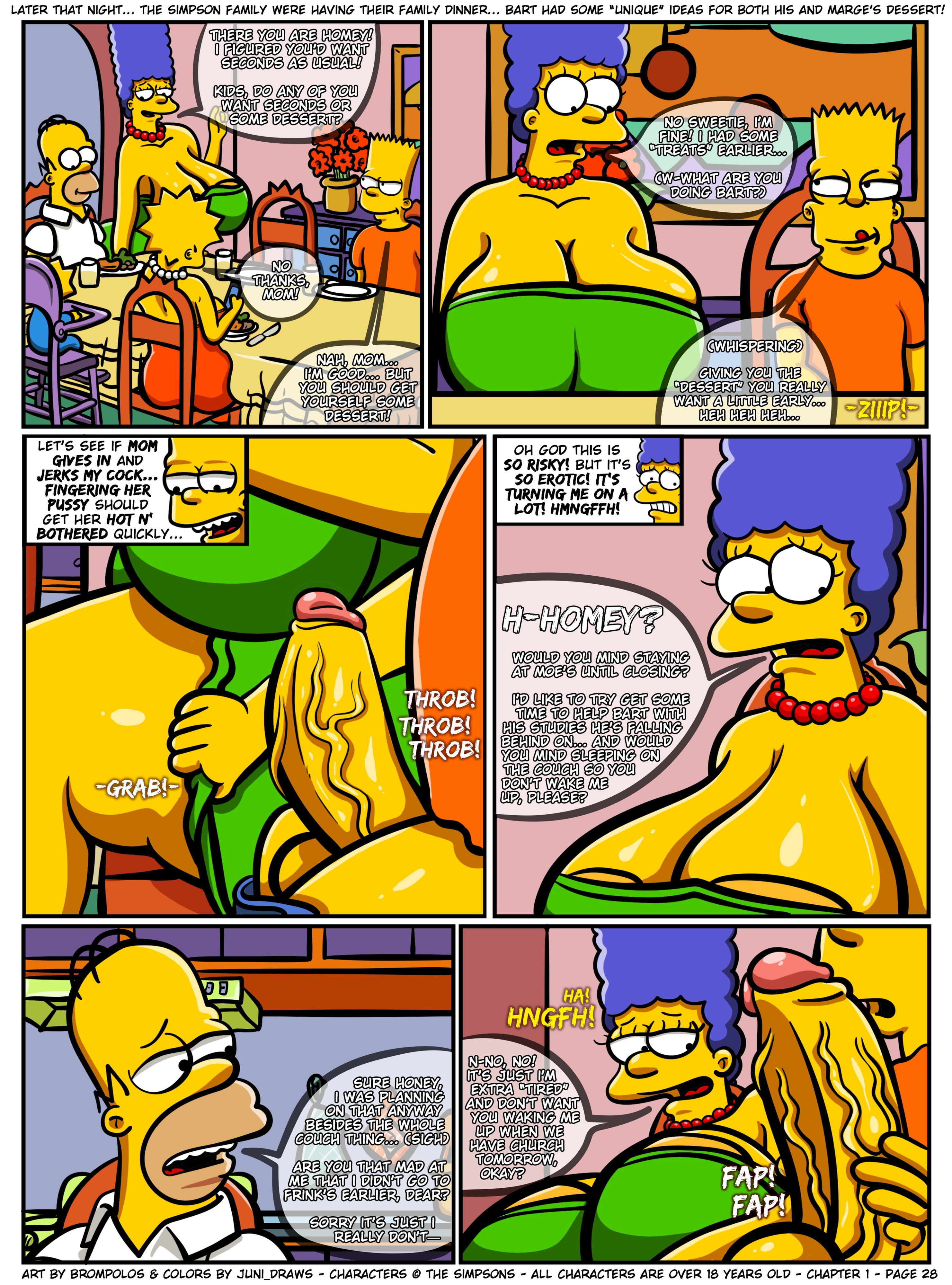The Sexensteins (The Simpsons) [Brompolos] 1 . The Sexensteins - Chapter 1 (The Simpsons) [Brompolos] – page 29