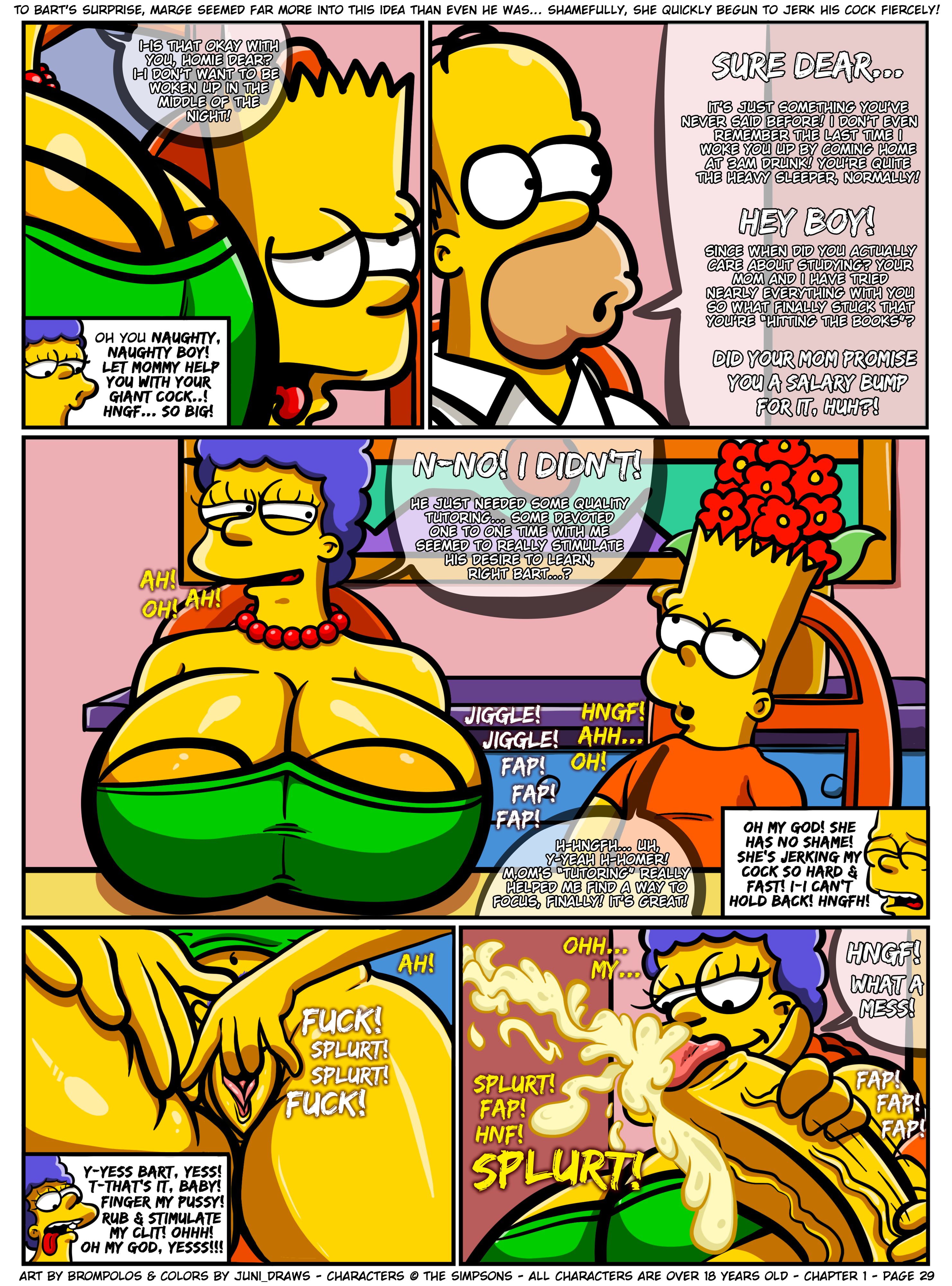 The Sexensteins (The Simpsons) [Brompolos] 1 . The Sexensteins - Chapter 1 (The Simpsons) [Brompolos] – page 30