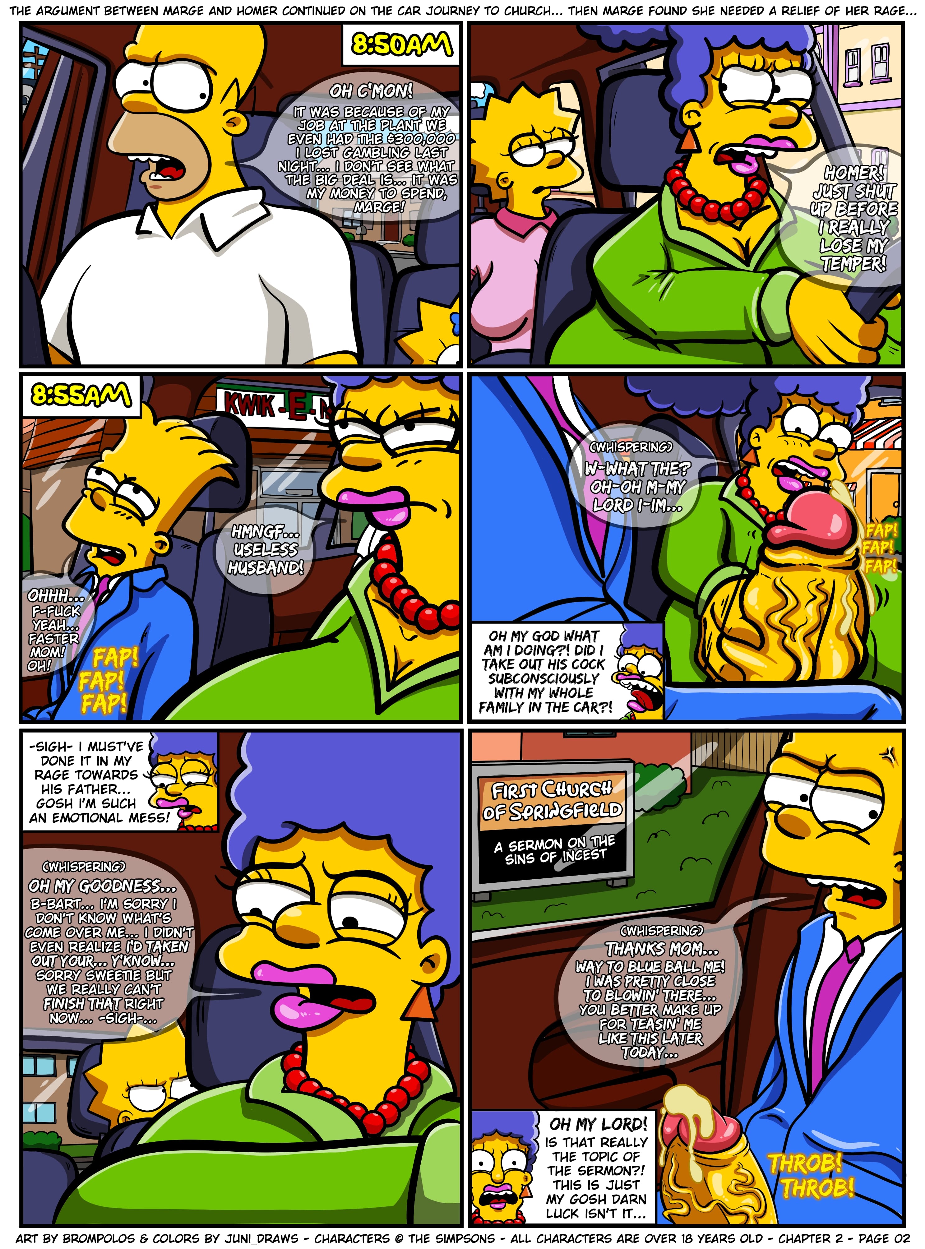 The Sexensteins (The Simpsons) [Brompolos] 2 . The Sexensteins - Chapter 2 (The Simpsons) [Brompolos] – page 4
