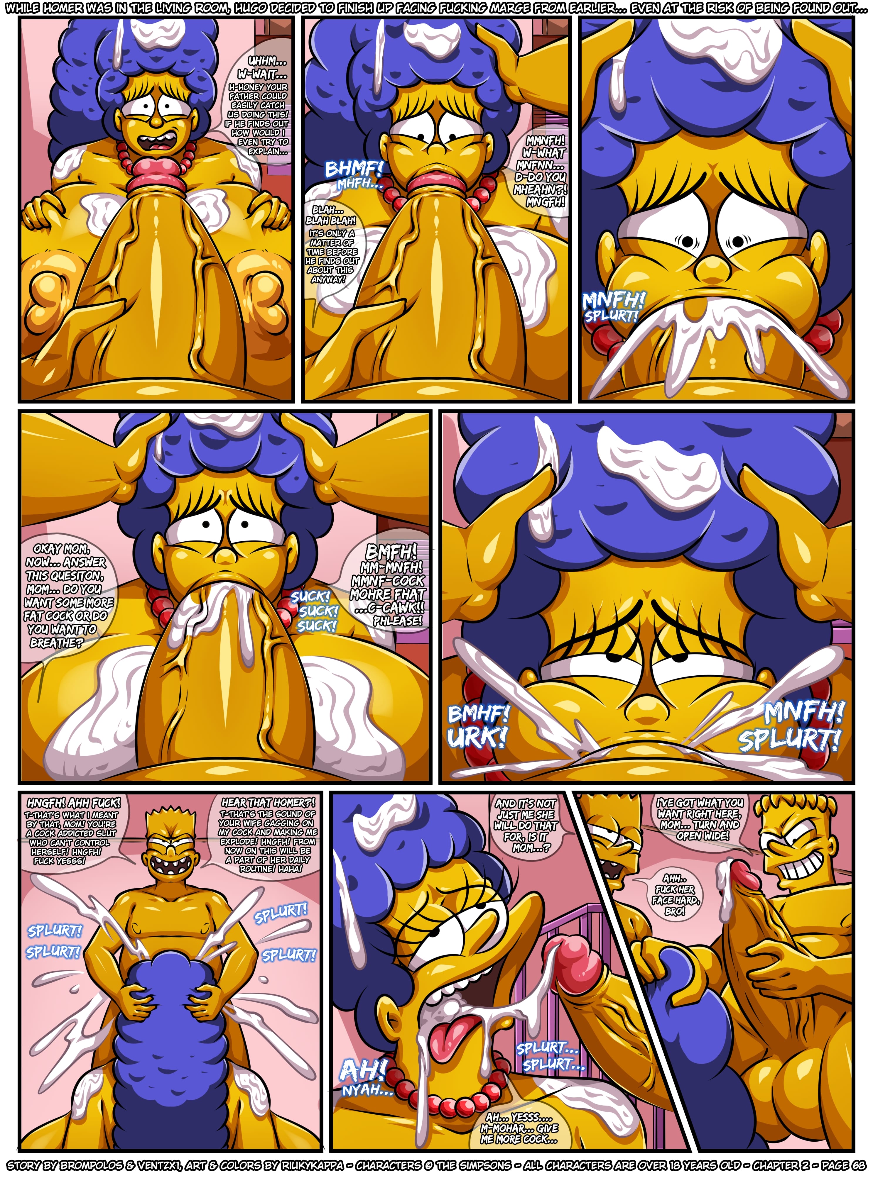 The Sexensteins (The Simpsons) [Brompolos] 2 . The Sexensteins - Chapter 2 (The Simpsons) [Brompolos] – page 70