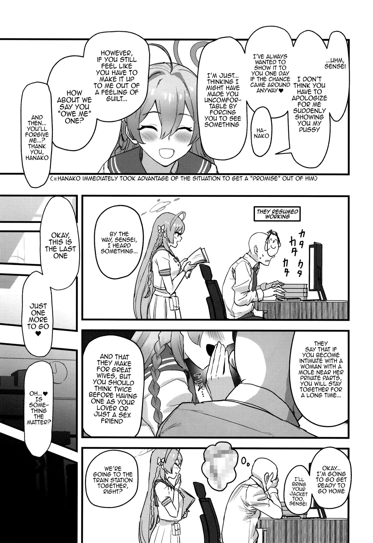 Lust is Next to Selflessness (Blue Archive) [Yoridori Midori] 1 . Lust is Next to Selflessness - Chapter 1 (Blue Archive) [Yoridori Midori] – page 9