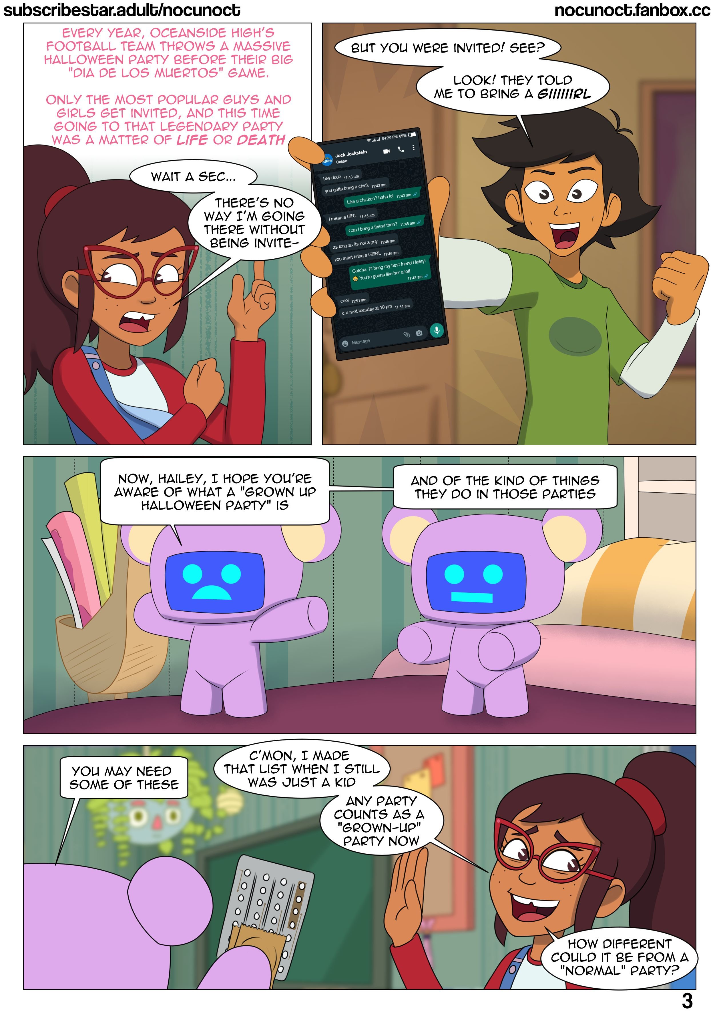Hailey’s cumtastic halloween Fiestavaganza (Hailey’s On It!) [Nocunoct] 1 . Hailey's cumtastic halloween Fiestavaganza - Chapter 1 (Hailey's On It!) [Nocunoct] – page 5