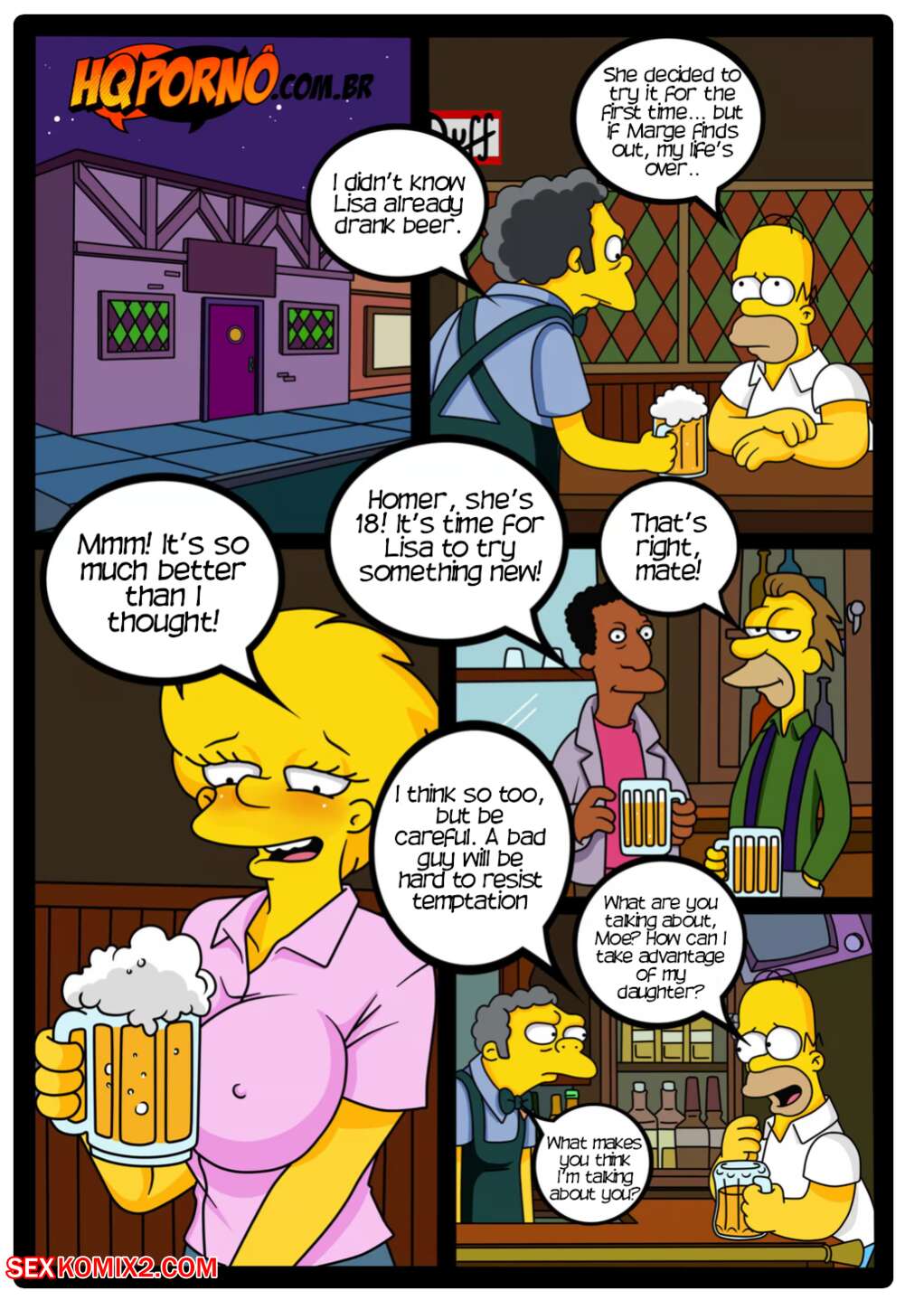 The Simpsexys (The Simpsons) [HQPorno.com.br] 1 . The Simpsexys - Chapter 1 (The Simpsons) [HQPorno.com.br] – page 2