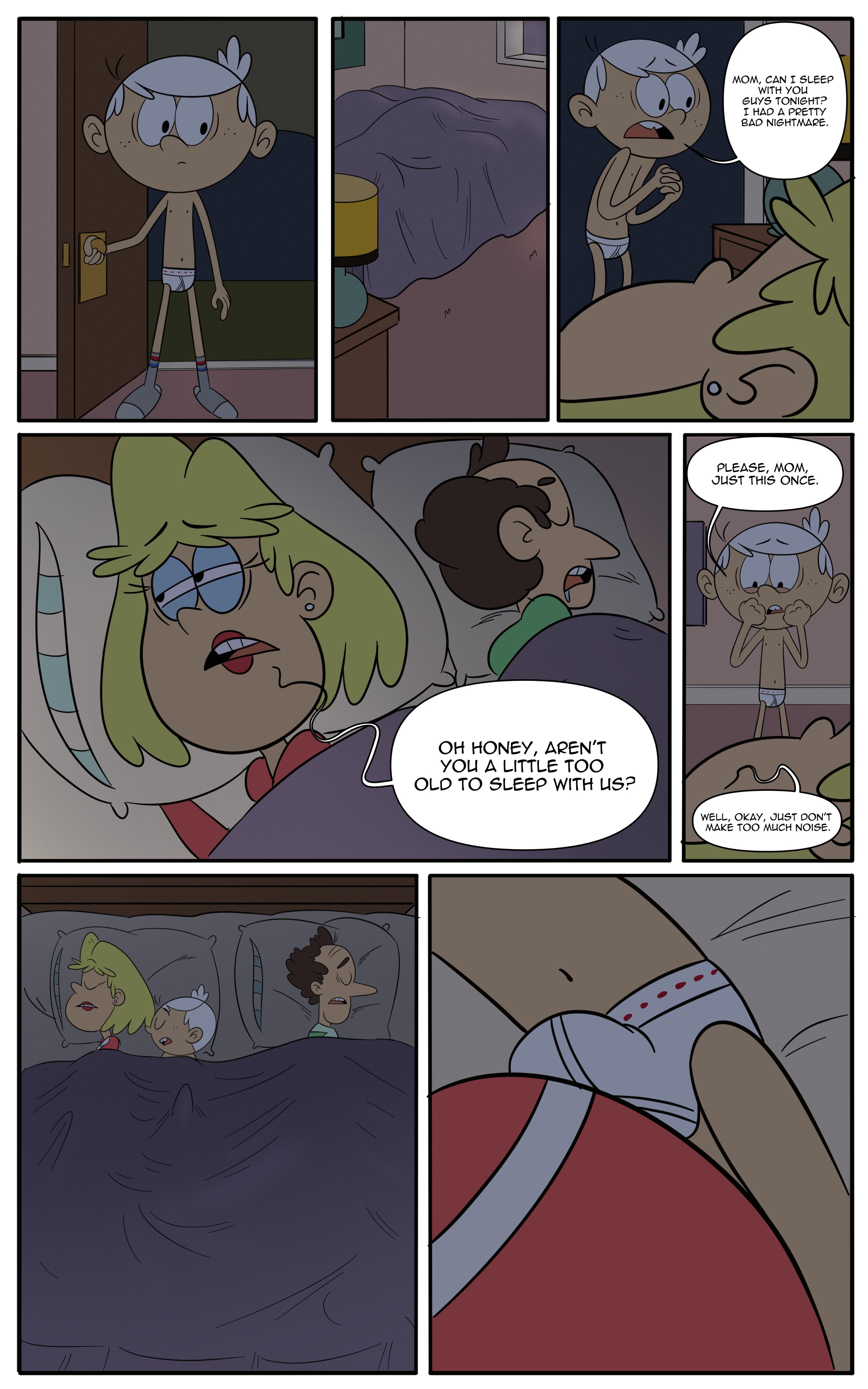 Sweet Nightmare (The Loud House) [Monocromia01] 1 . Sweet Nightmare - Chapter 1 (The Loud House) [Monocromia01] – page 1