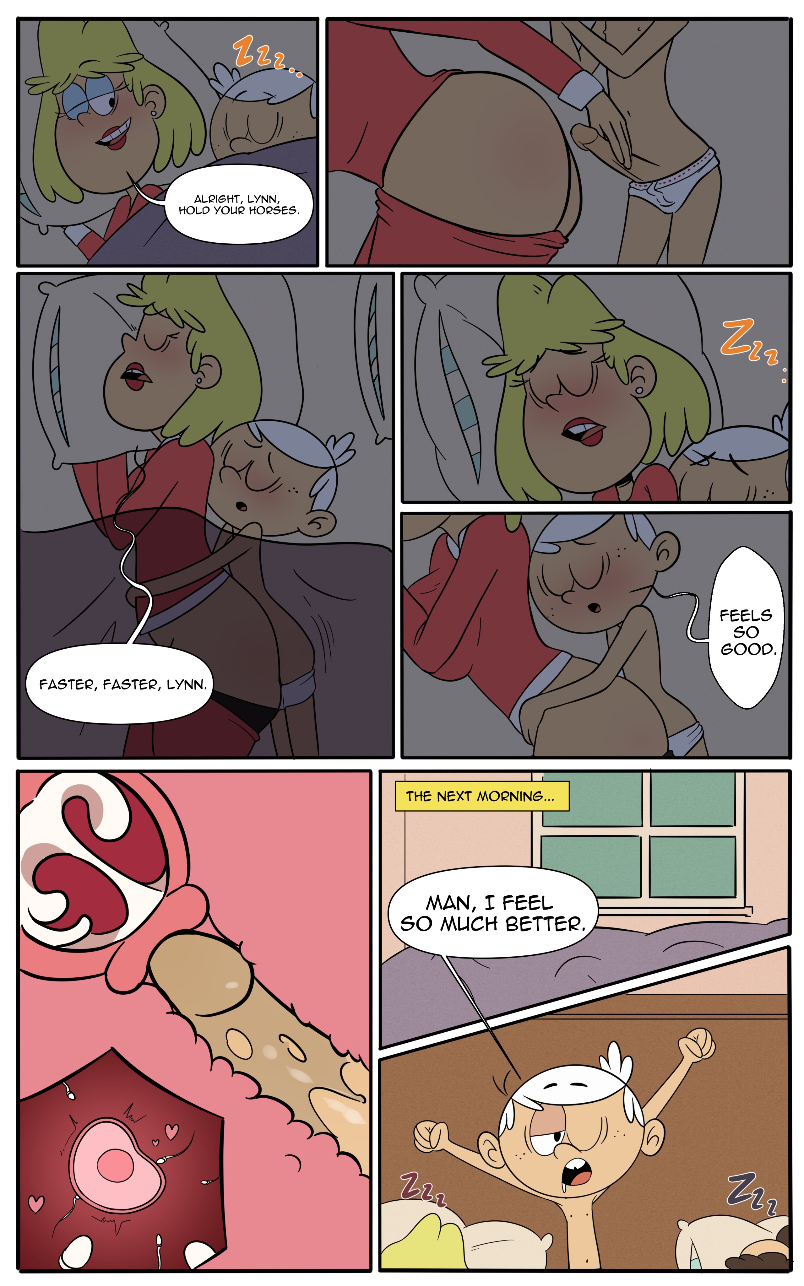 Sweet Nightmare (The Loud House) [Monocromia01] 1 . Sweet Nightmare - Chapter 1 (The Loud House) [Monocromia01] – page 2
