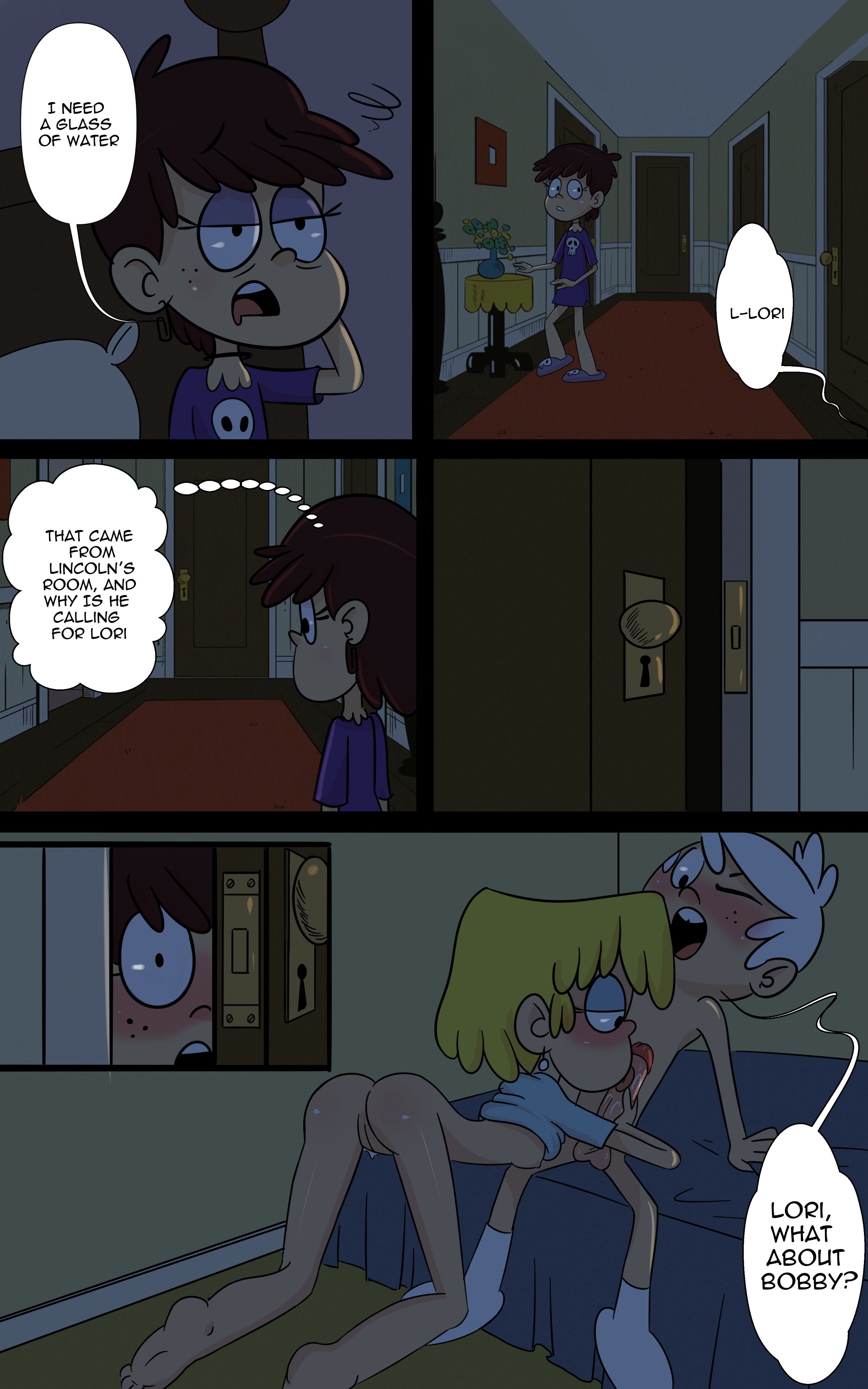 Secret’s revealed (The Loud House) [Monocromia01] 1 . Secret's revealed - Chapter 1 (The Loud House) [Monocromia01] – page 1