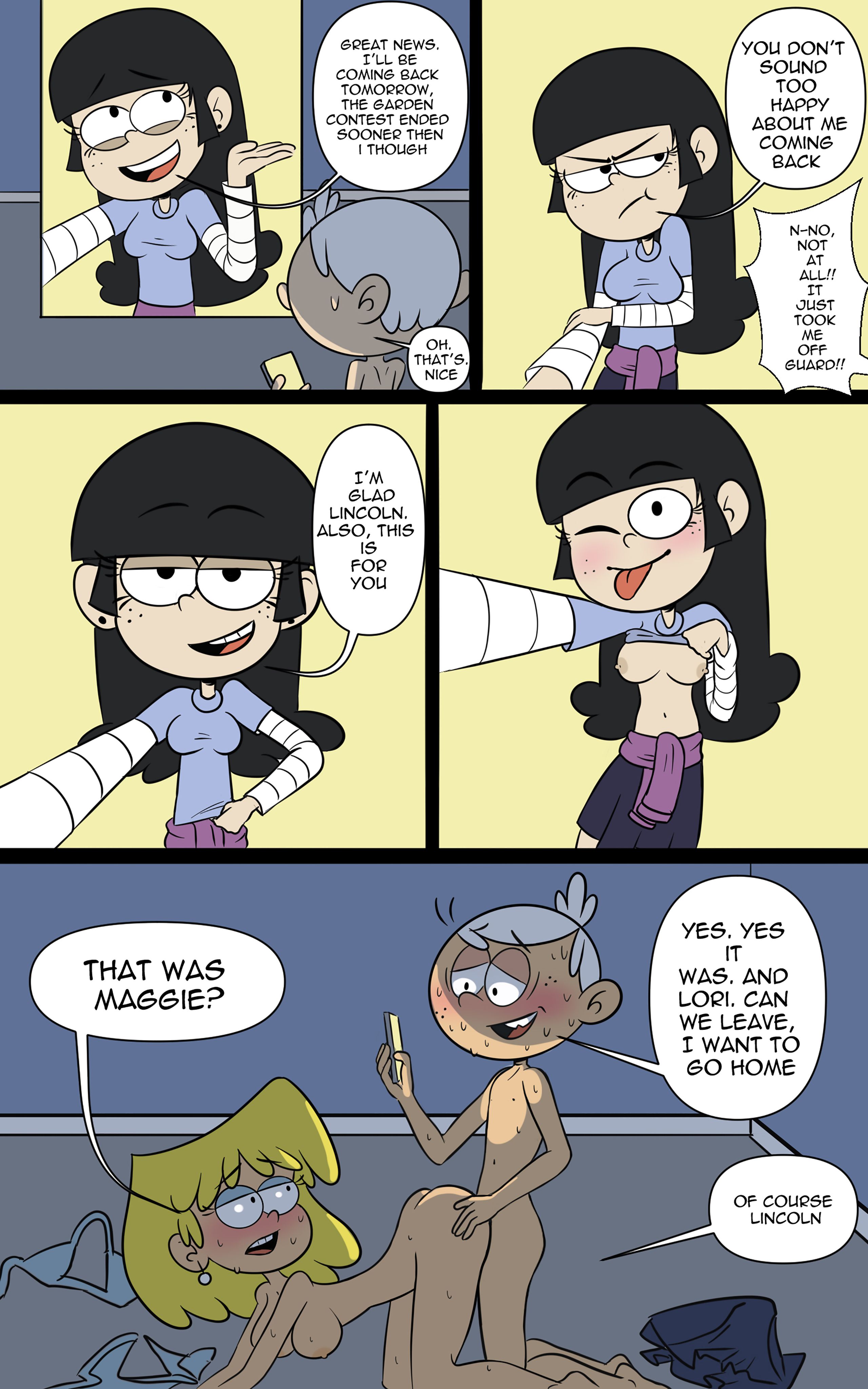 Secret’s revealed (The Loud House) [Monocromia01] 1 . Secret's revealed - Chapter 1 (The Loud House) [Monocromia01] – page 14