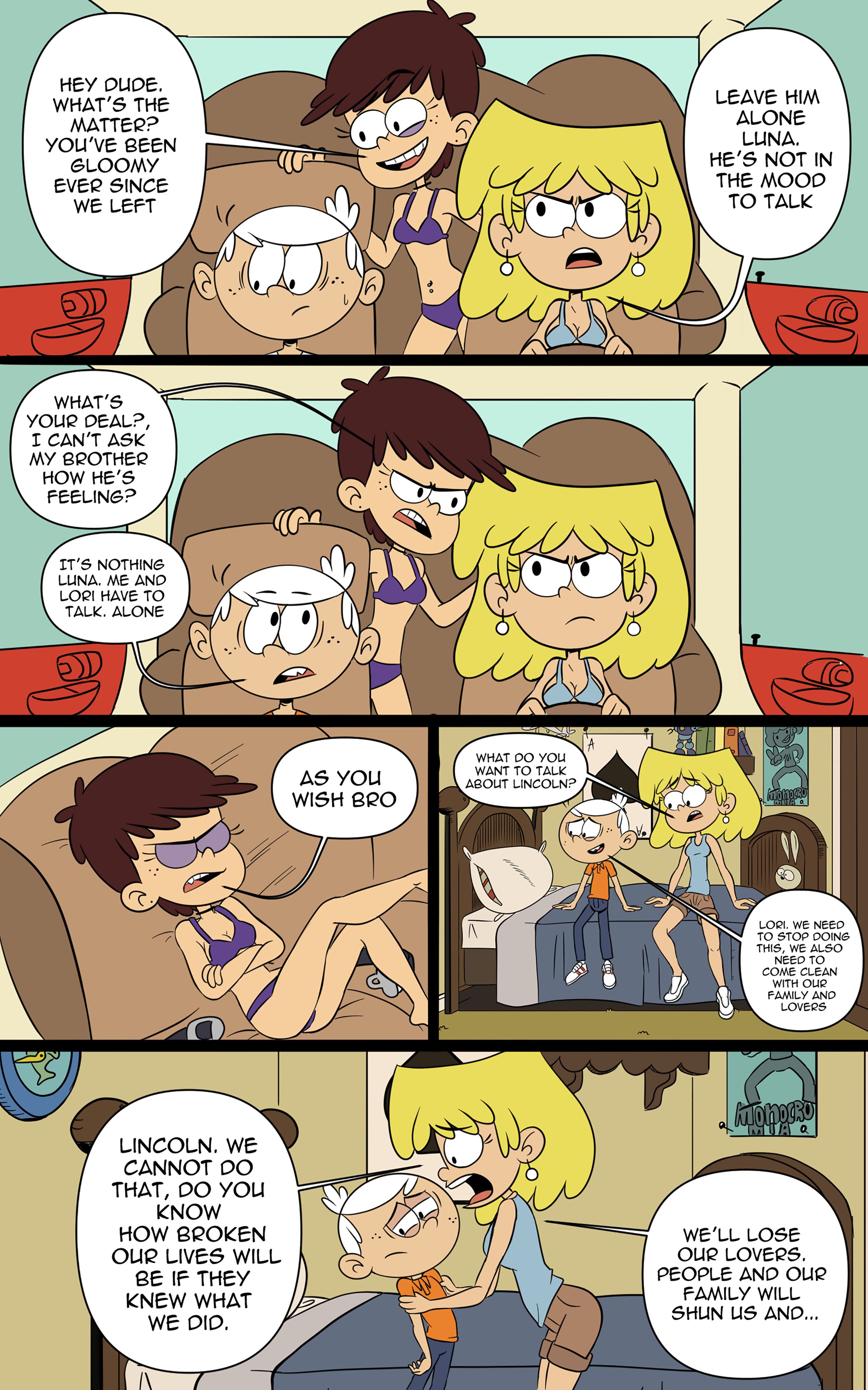 Secret’s revealed (The Loud House) [Monocromia01] 1 . Secret's revealed - Chapter 1 (The Loud House) [Monocromia01] – page 15