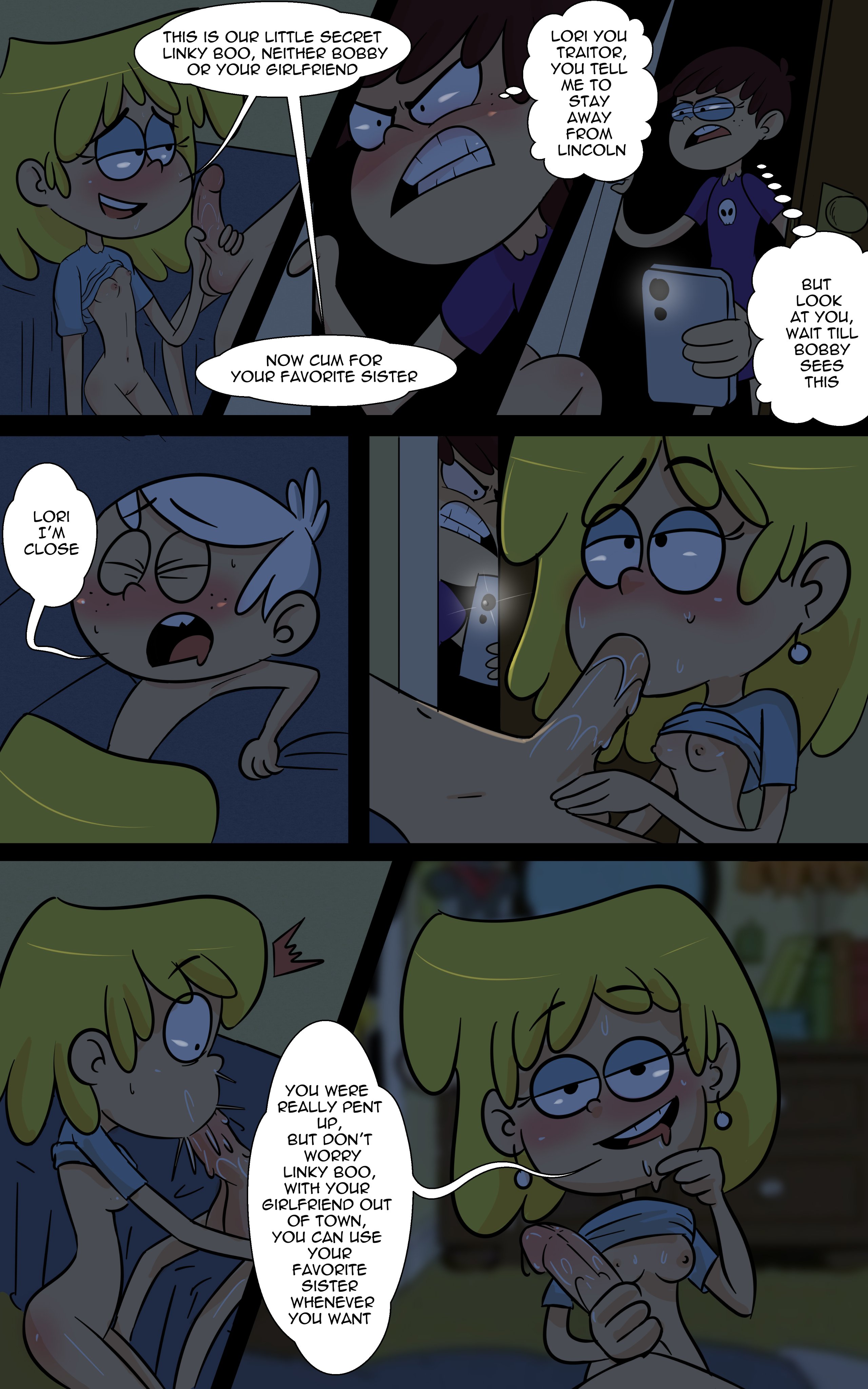 Secret’s revealed (The Loud House) [Monocromia01] 1 . Secret's revealed - Chapter 1 (The Loud House) [Monocromia01] – page 2