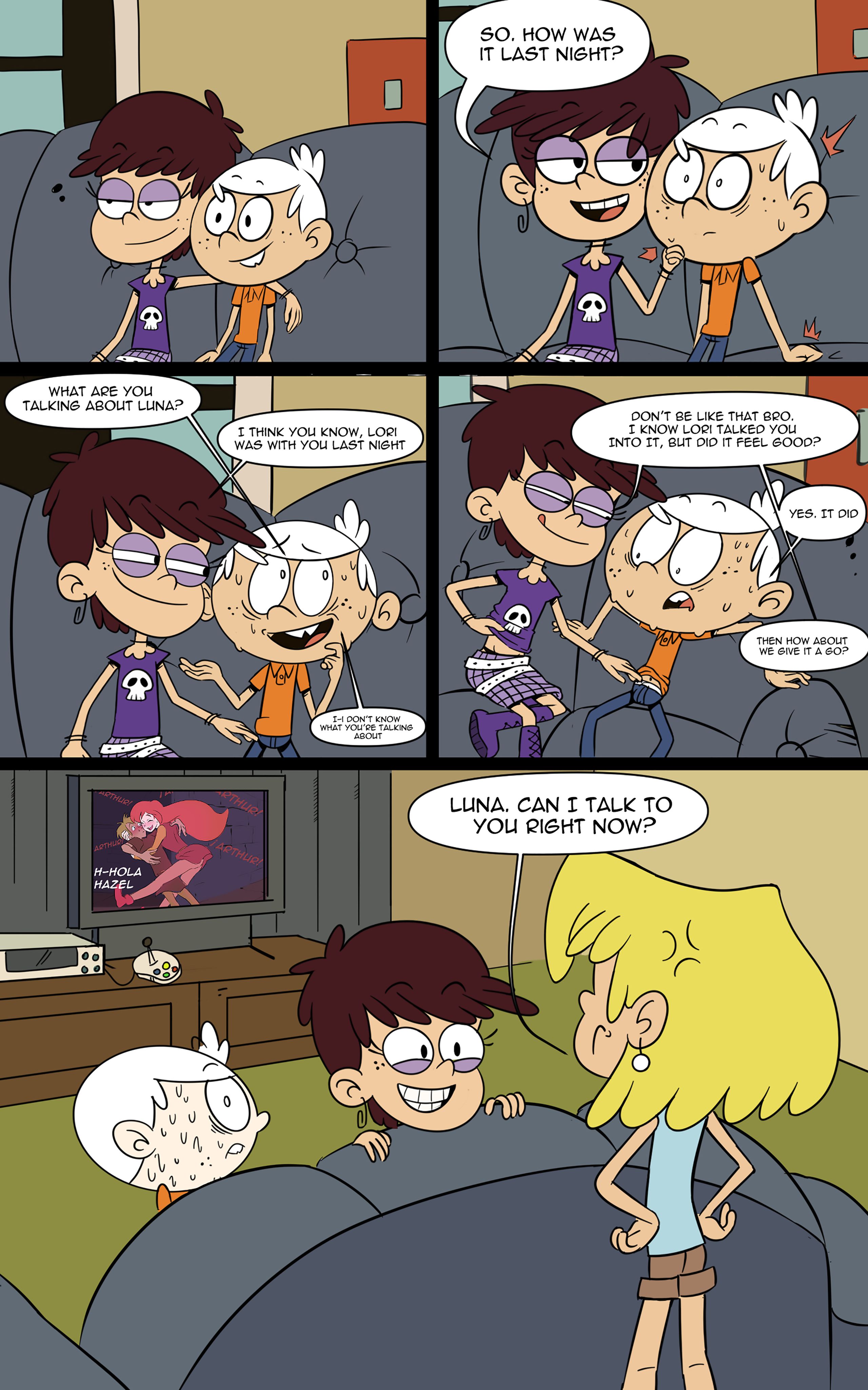 Secret’s revealed (The Loud House) [Monocromia01] 1 . Secret's revealed - Chapter 1 (The Loud House) [Monocromia01] – page 3