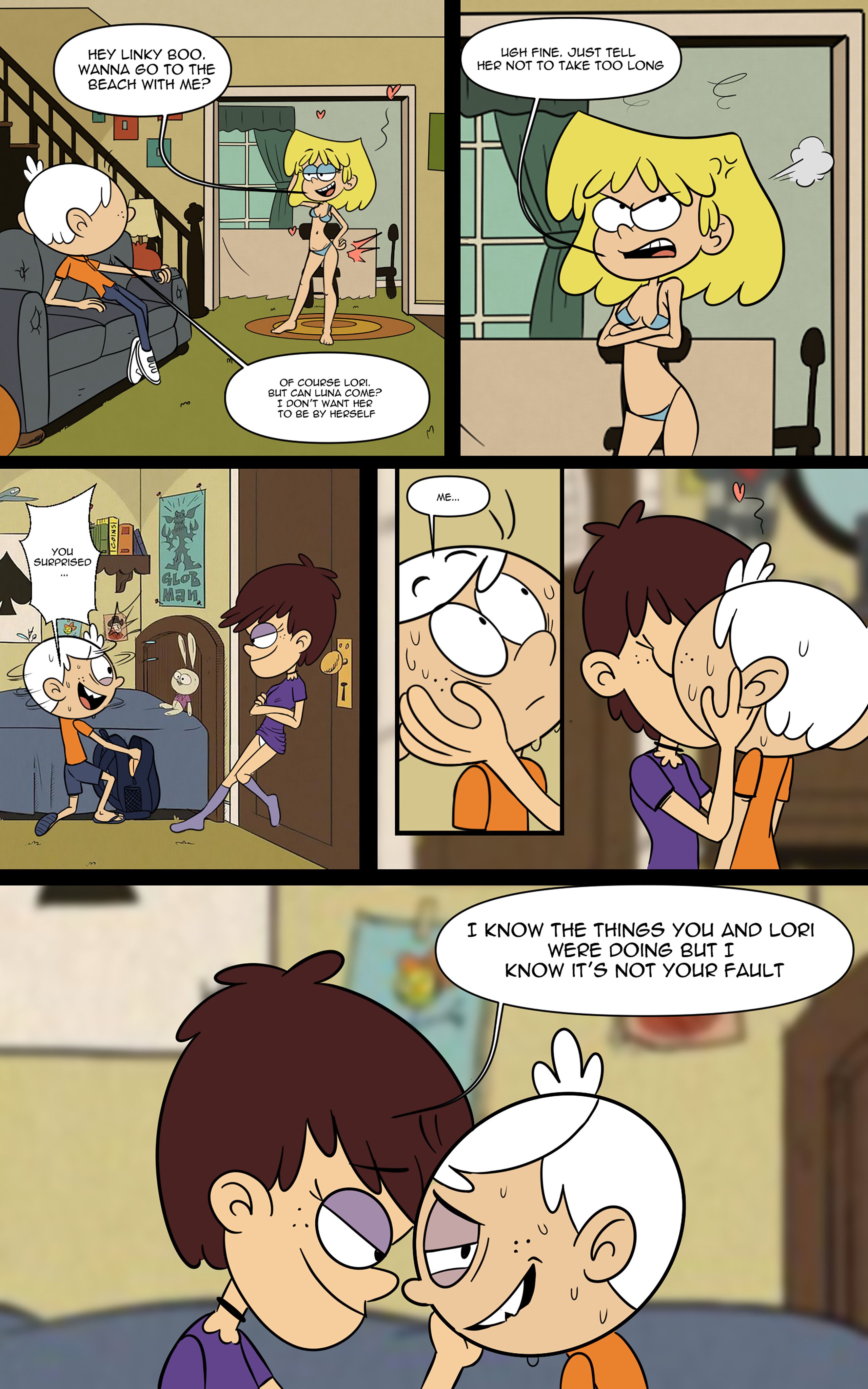 Secret’s revealed (The Loud House) [Monocromia01] 1 . Secret's revealed - Chapter 1 (The Loud House) [Monocromia01] – page 5