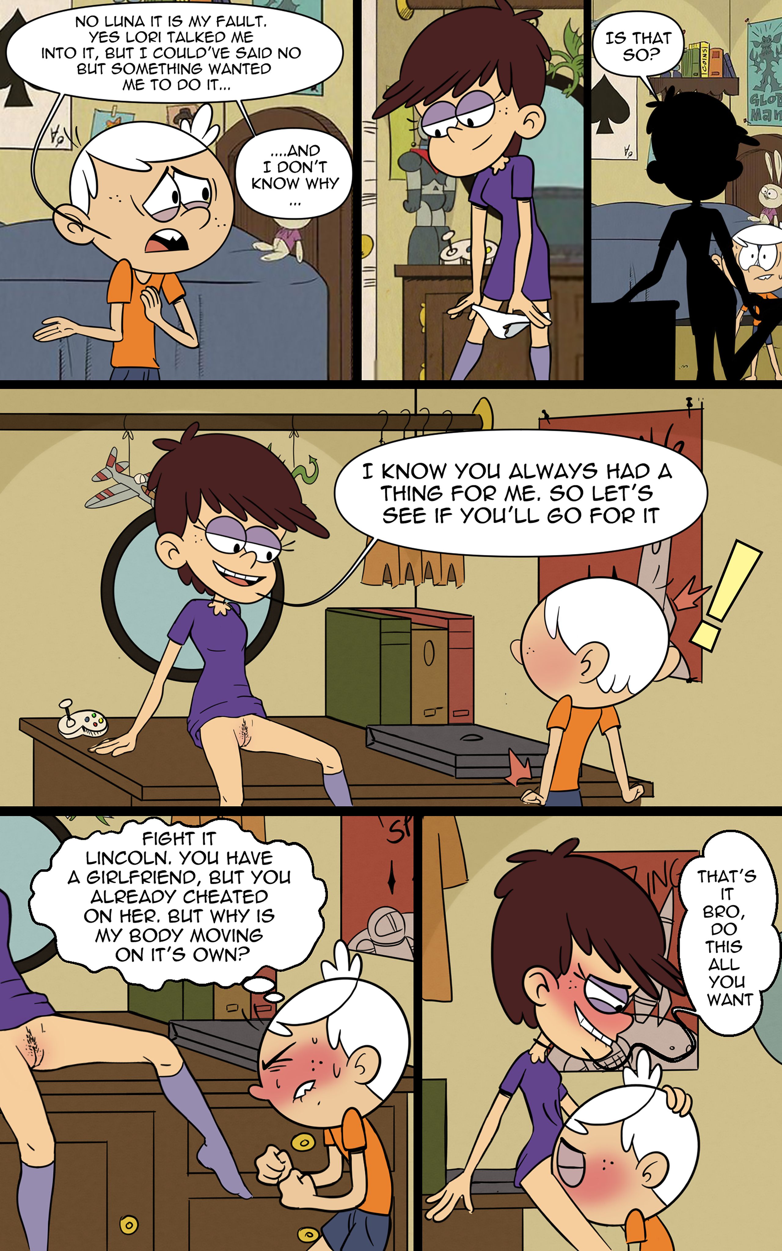 Secret’s revealed (The Loud House) [Monocromia01] 1 . Secret's revealed - Chapter 1 (The Loud House) [Monocromia01] – page 6