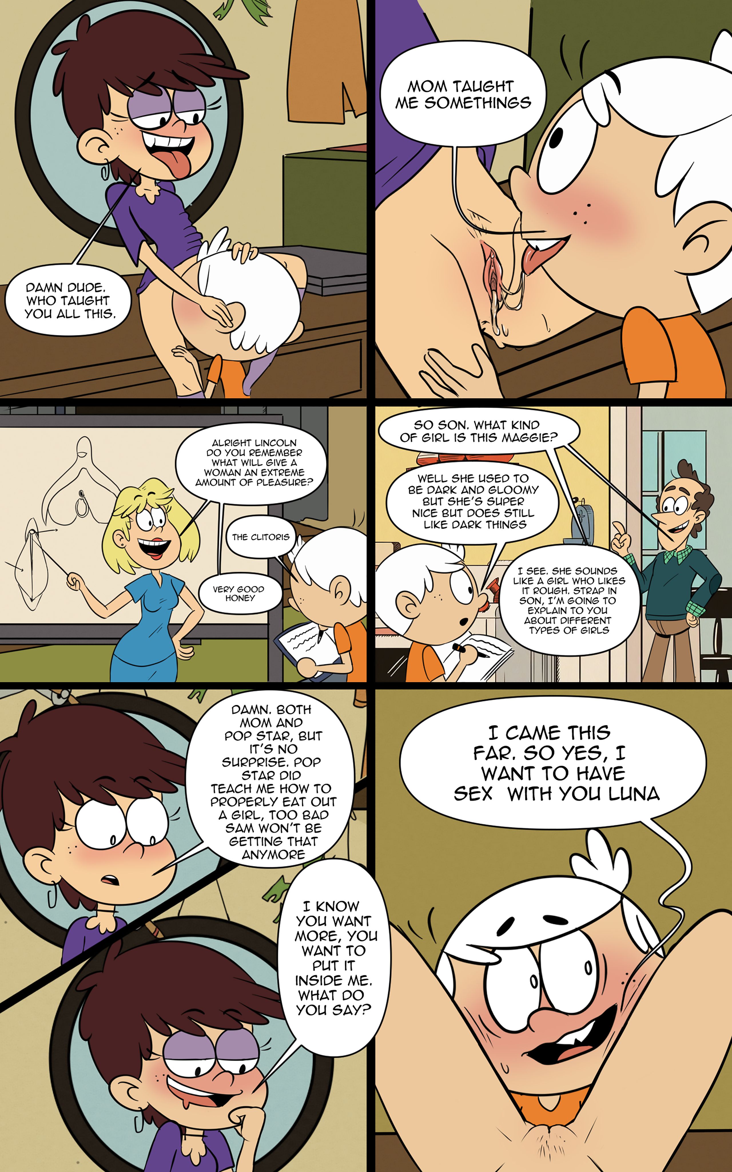 Secret’s revealed (The Loud House) [Monocromia01] 1 . Secret's revealed - Chapter 1 (The Loud House) [Monocromia01] – page 7