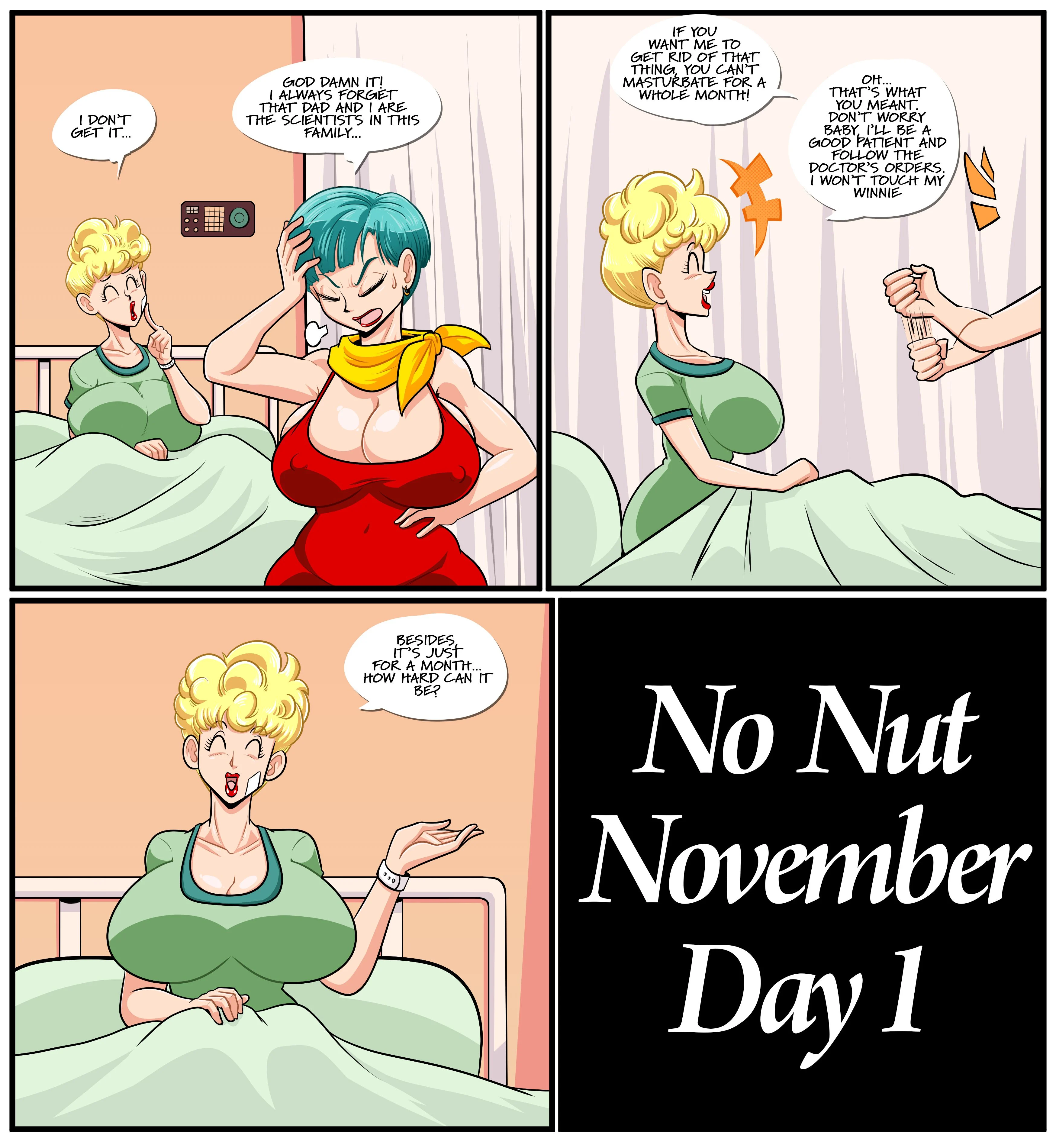 No Nut November (Dragon Ball Z) [Kogeikun] 1 . No Nut November - Chapter 1 (Dragon Ball Z) [Kogeikun] – page 5