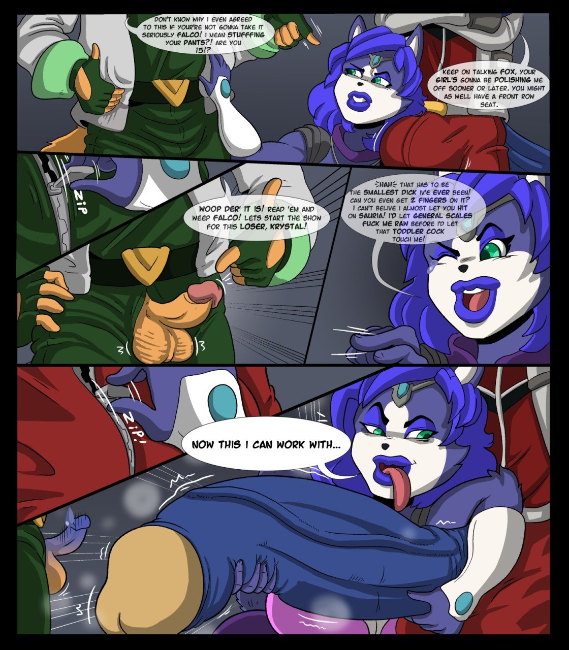 StarFalco (Star Fox) [Loonyjams] 1 . StarFalco - Chapter 1 (Star Fox) [Loonyjams] – page 2