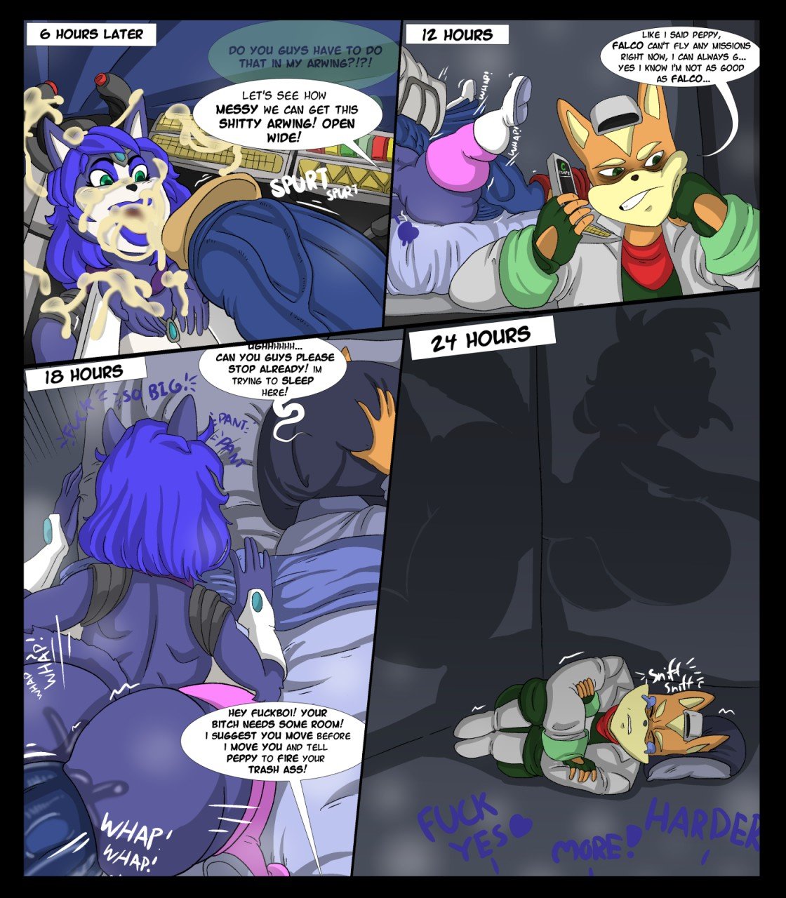 StarFalco (Star Fox) [Loonyjams] 1 . StarFalco - Chapter 1 (Star Fox) [Loonyjams] – page 5