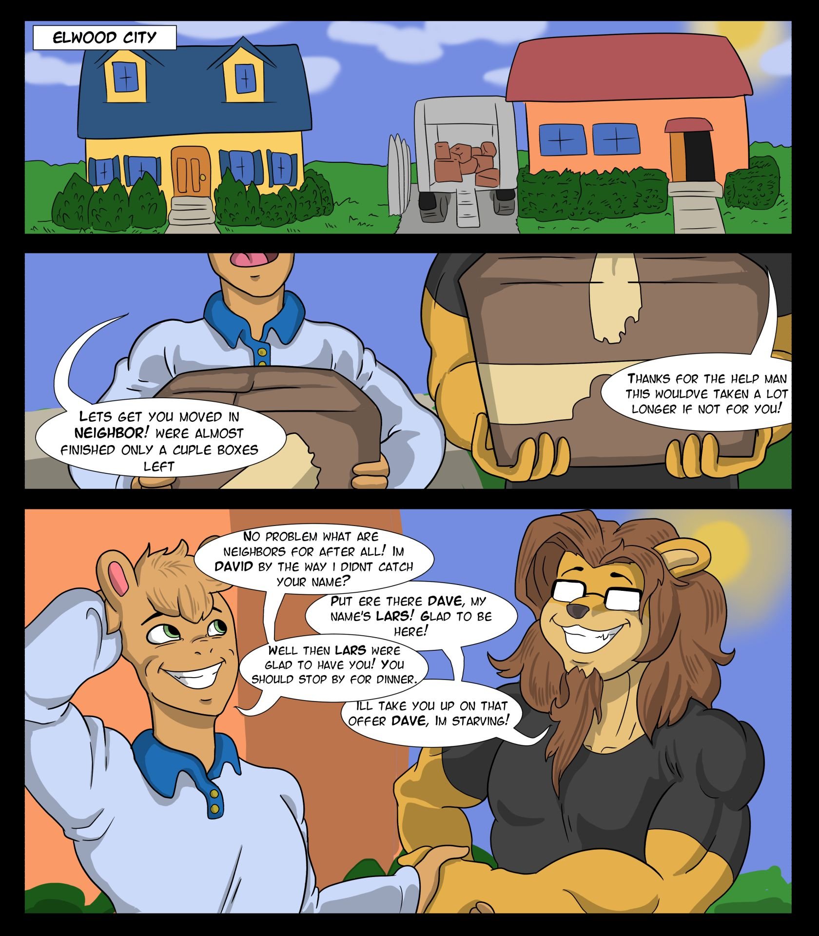The New Neighbor (Arthur) [LoonyJams] 1 . The New Neighbor - Chapter 1 (Arthur) [LoonyJams] – page 1
