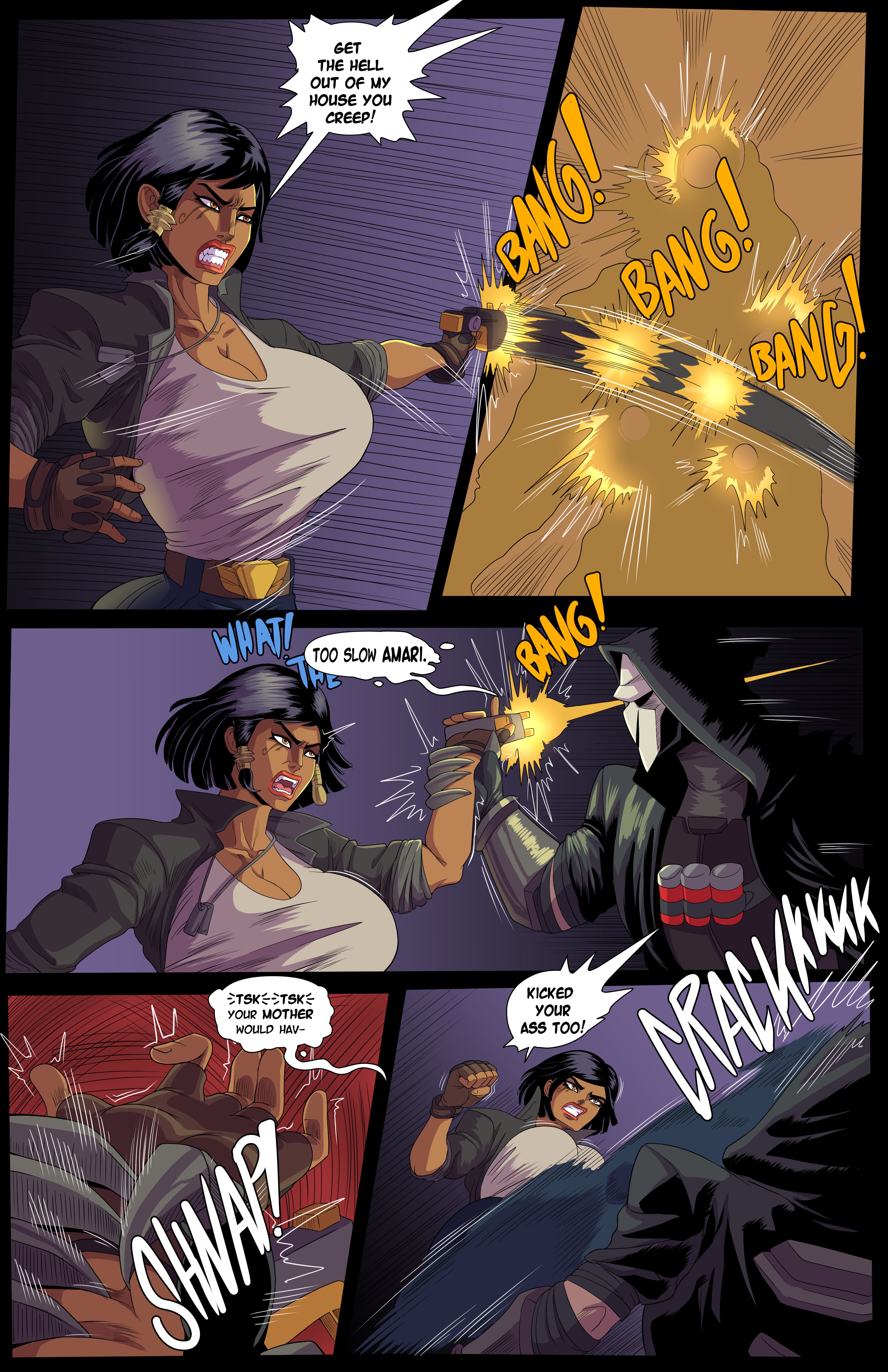 Target: Pharah (Overwatch) [Loonyjams] 1 . Target: Pharah - Chapter 1 (Overwatch) [Loonyjams] – page 7