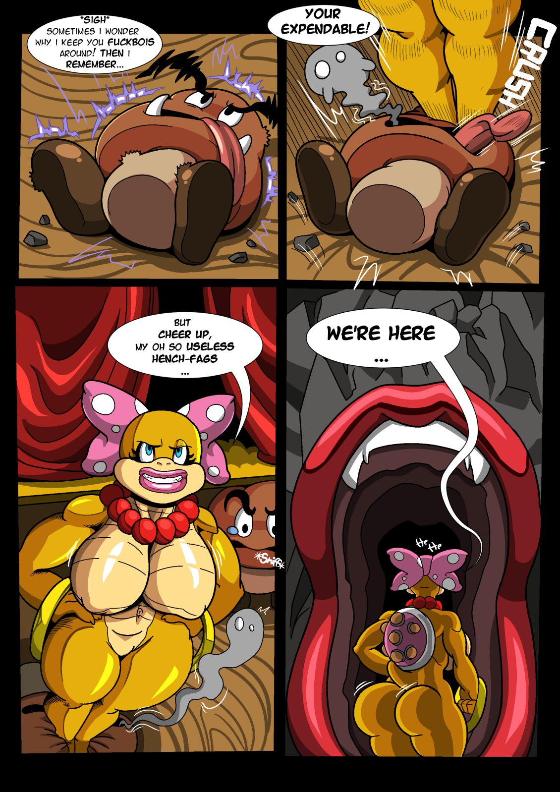 Quest for Power (Super Mario Bros) [Loonyjams] 1 . Quest for Power - Chapter 1 (Super Mario Bros) [Loonyjams] – page 4