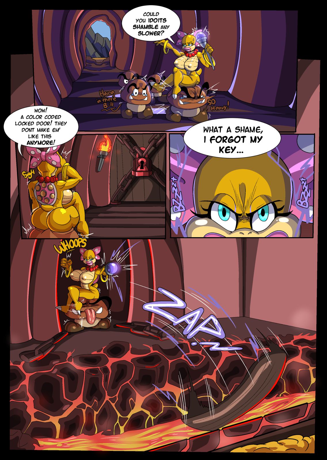 Quest for Power (Super Mario Bros) [Loonyjams] 1 . Quest for Power - Chapter 1 (Super Mario Bros) [Loonyjams] – page 5