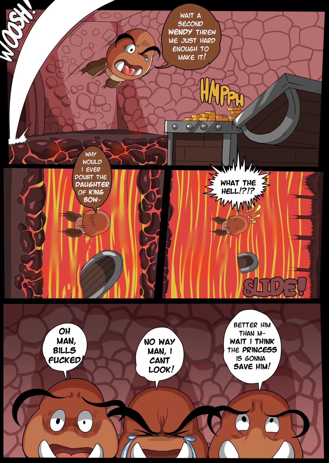 Quest for Power (Super Mario Bros) [Loonyjams] 1 . Quest for Power - Chapter 1 (Super Mario Bros) [Loonyjams] – page 8