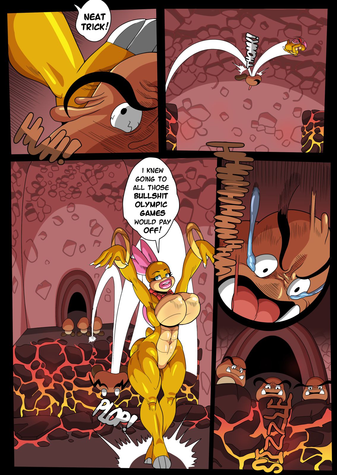 Quest for Power (Super Mario Bros) [Loonyjams] 1 . Quest for Power - Chapter 1 (Super Mario Bros) [Loonyjams] – page 9