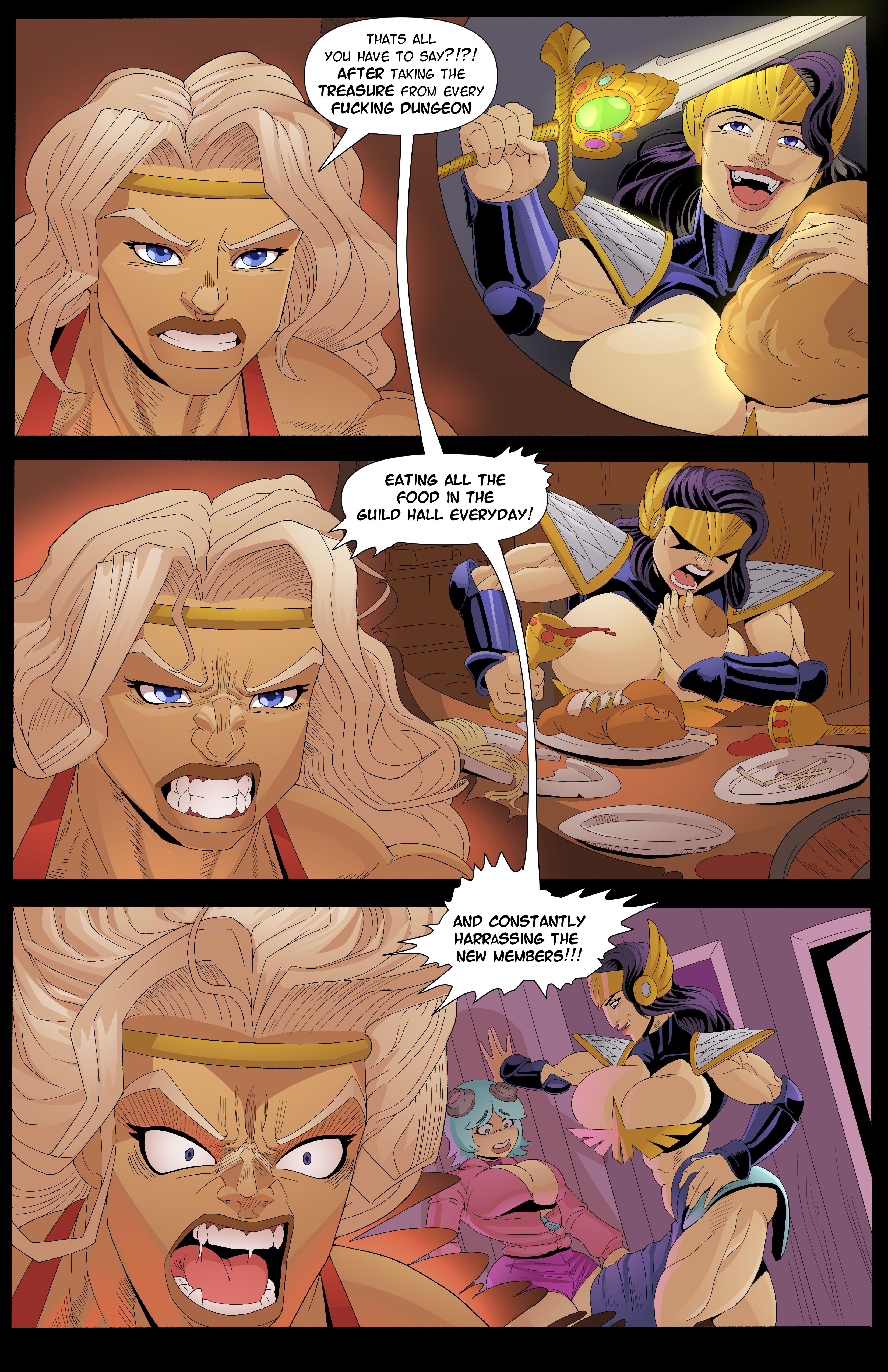 Amazons Guild (Dragon’s Crown) [Loonyjams] 1 . Amazons Guild - Chapter 1 (Dragon's Crown) [Loonyjams] – page 6