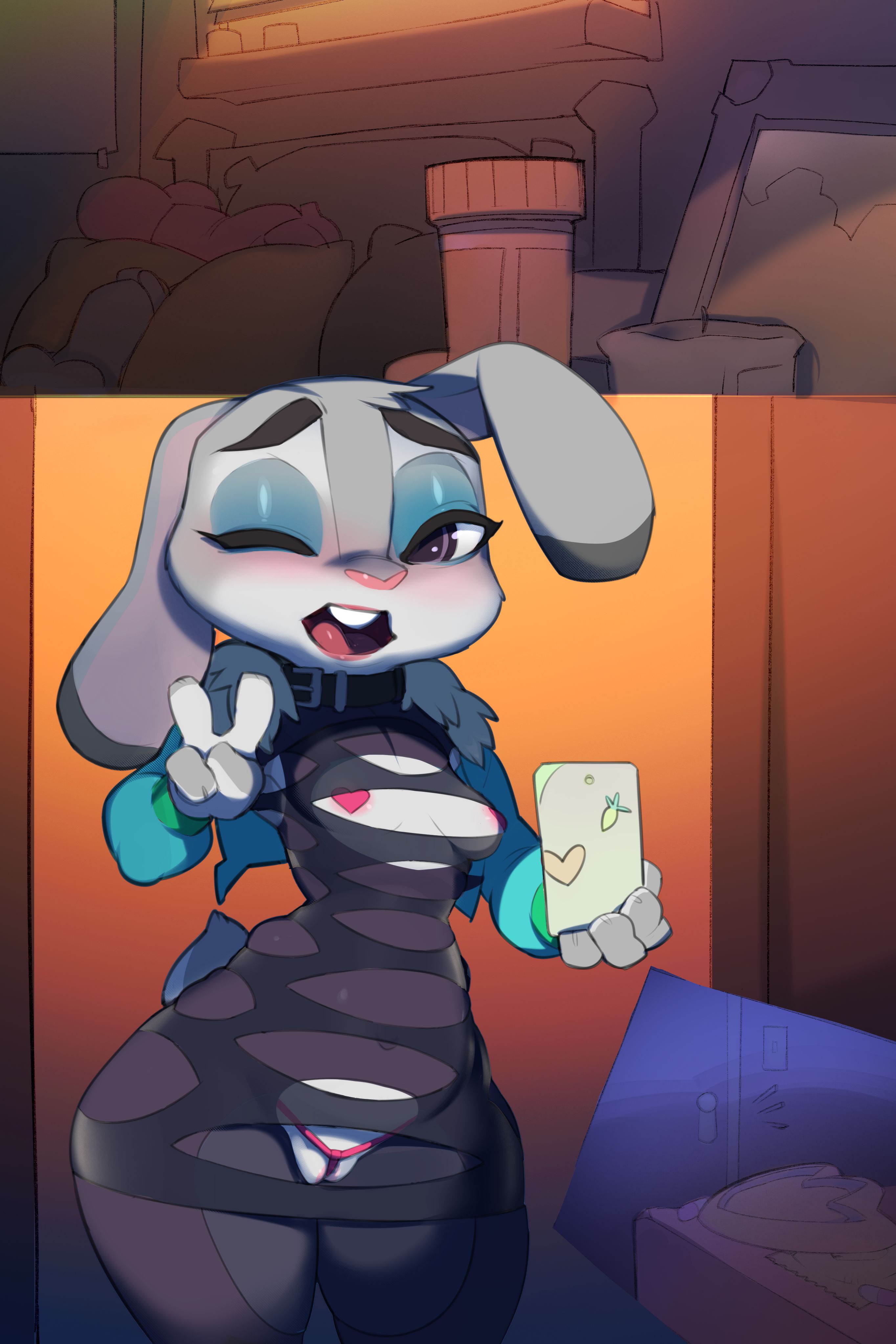 Sweet Sting (Zootopia) [Doxy] 0 . Sweet Sting - TEXTLESS - (Zootopia) [Doxy] – page 84