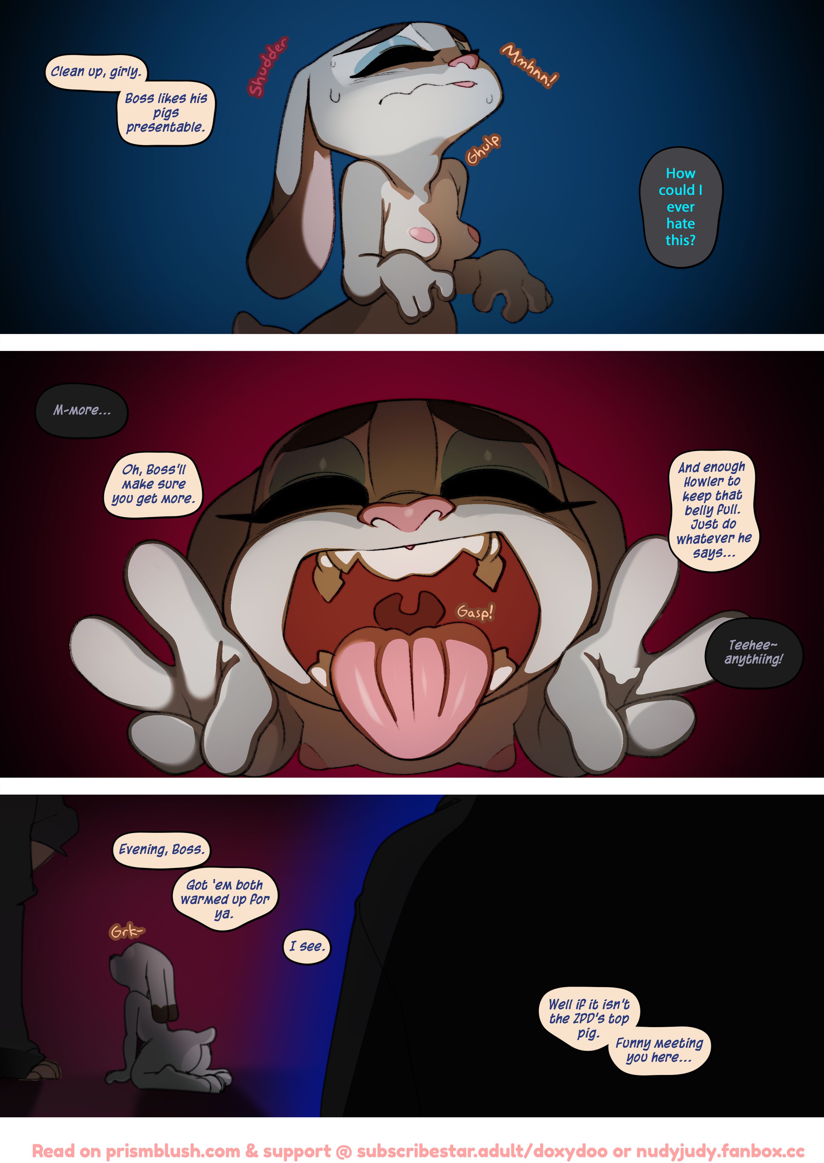 Sweet Sting (Zootopia) [Doxy] 4 . Rock Bottom Girls - Chapter 4 (Zootopia) [Doxy] – page 61