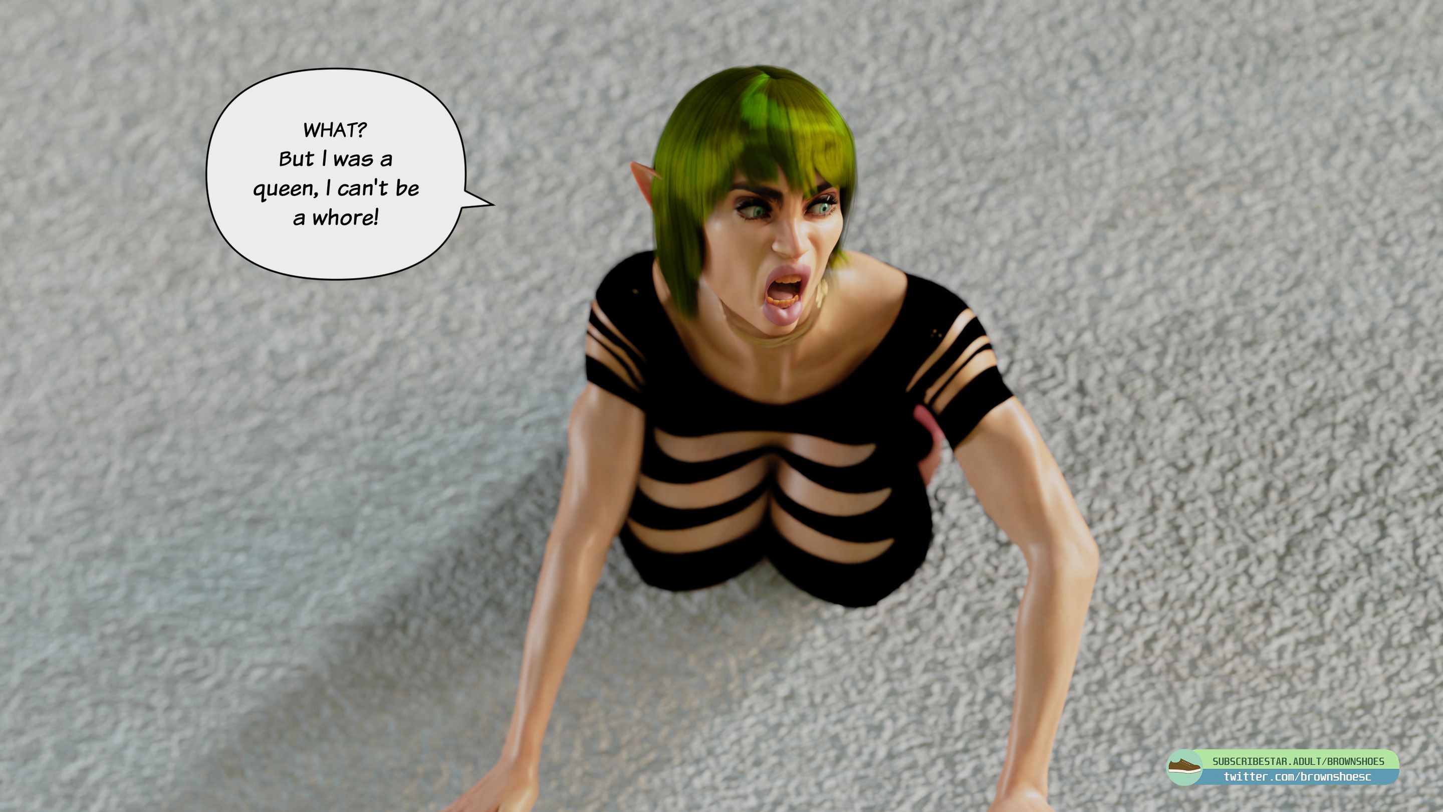 The Fall Of The Elf Queen [Brown Shoes] 3 . The Fall Of The Elf Queen - Chapter 3 [Brown Shoes] – page 11