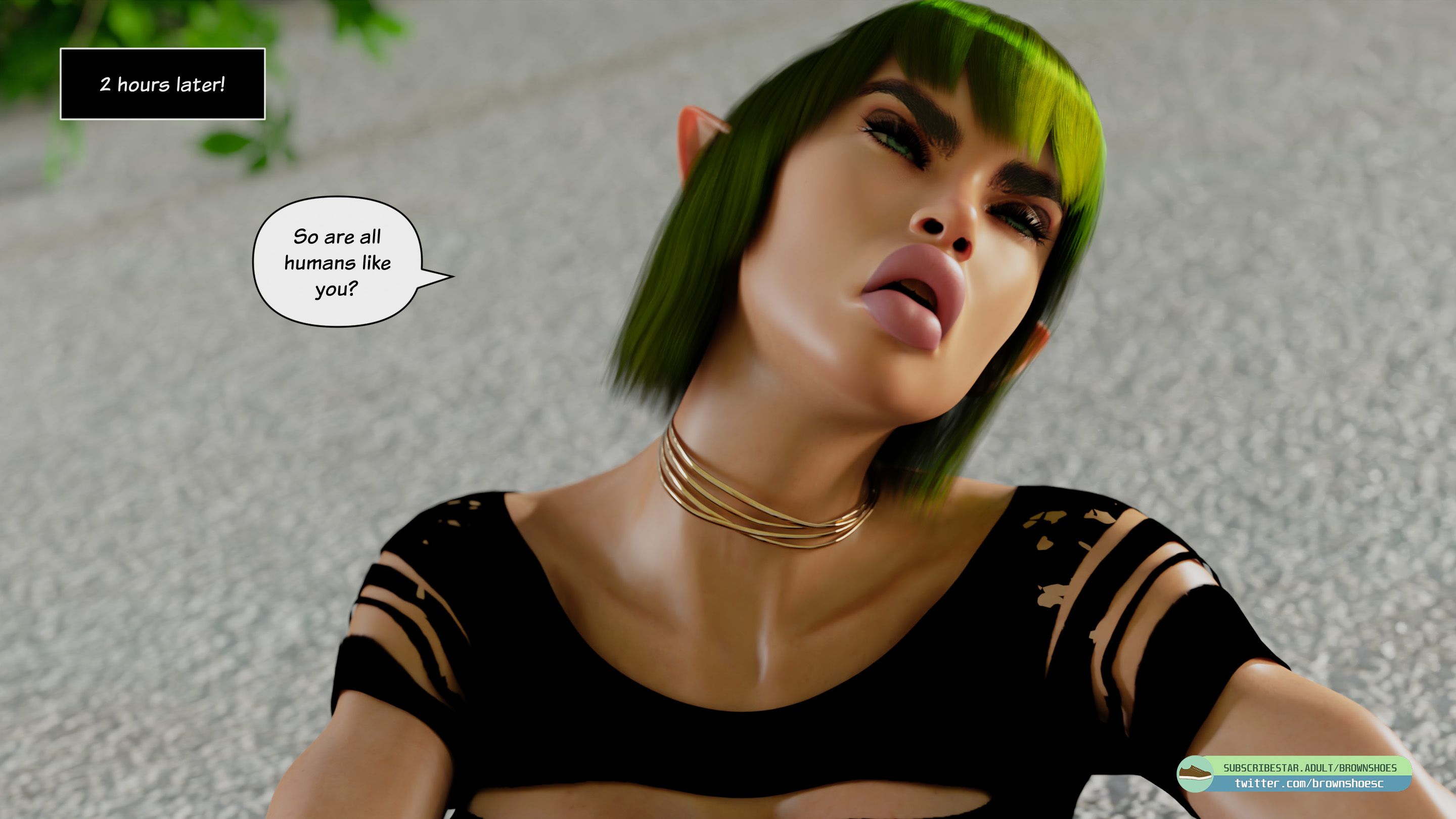 The Fall Of The Elf Queen [Brown Shoes] 3 . The Fall Of The Elf Queen - Chapter 3 [Brown Shoes] – page 32