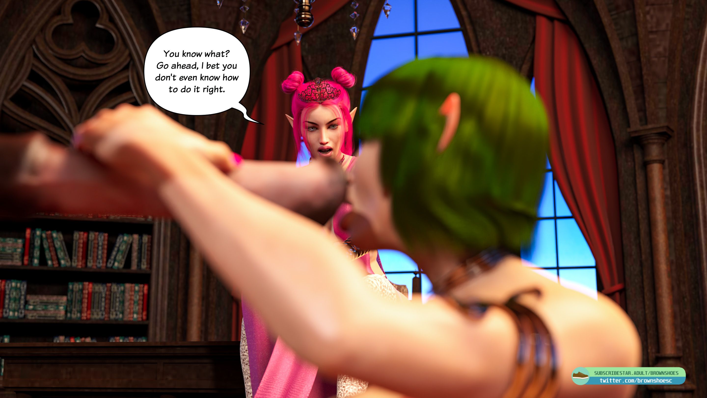 The Fall Of The Elf Queen [Brown Shoes] 2 . The Fall Of The Elf Queen - Chapter 2 [Brown Shoes] – page 14