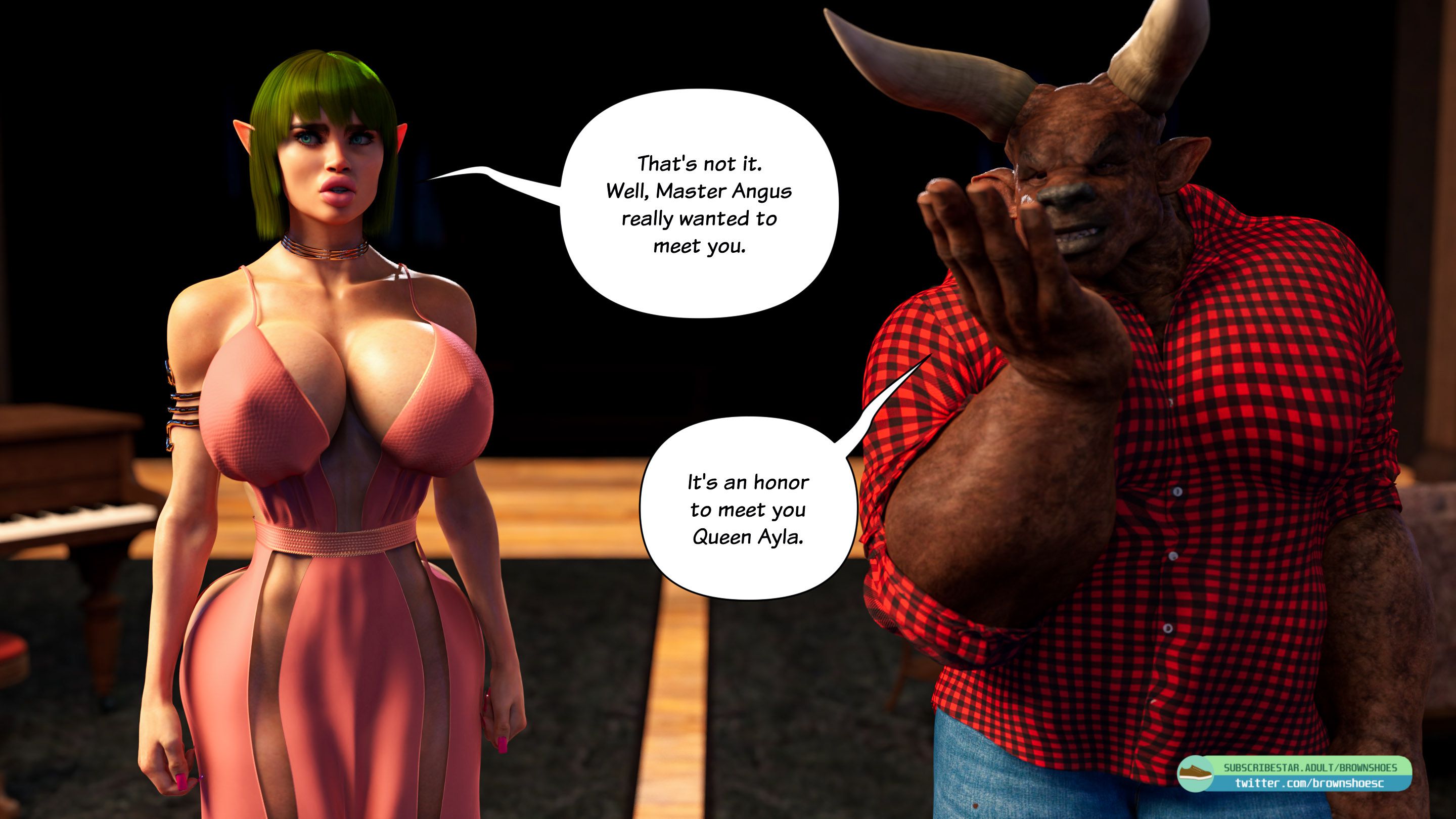 The Fall Of The Elf Queen [Brown Shoes] 2 . The Fall Of The Elf Queen - Chapter 2 [Brown Shoes] – page 3