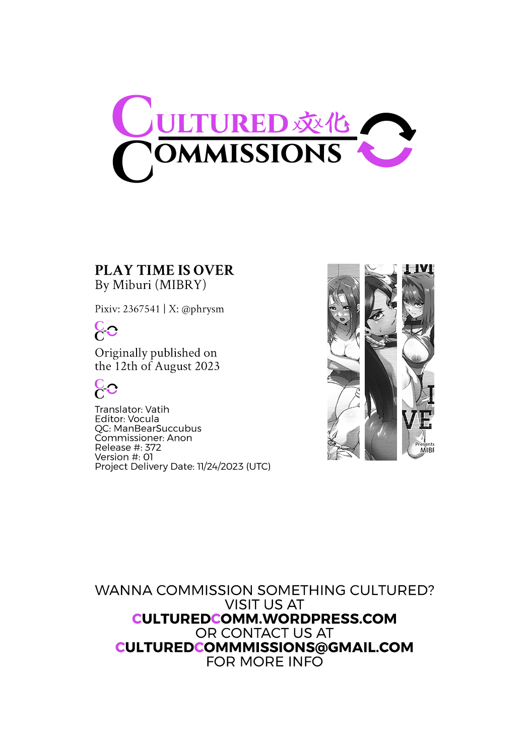 Play Time Is Over (Yu-Gi-Oh!) [MIBRY] 1 . Play Time Is Over - Chapter 1 (Yu-Gi-Oh!) [MIBRY] – page 35