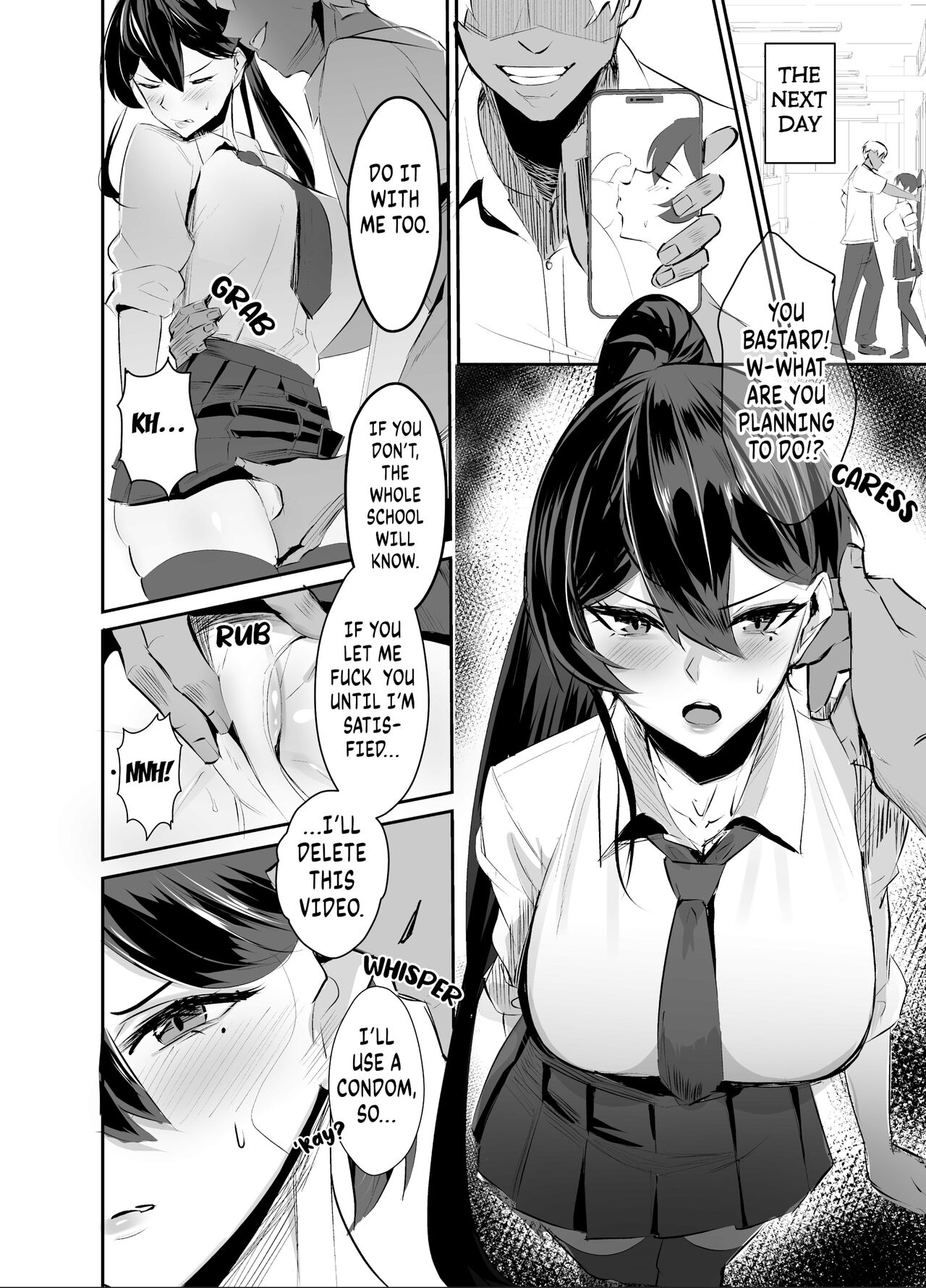 Submission ~the President of the Public Morals Committee is Blackmailed and Forced to Cheat… [Chinetsu] 1 . Submission ~the President of the Public Morals Committee is Blackmailed and Forced to Cheat... - Chapter 1 [Chinetsu] – page 14