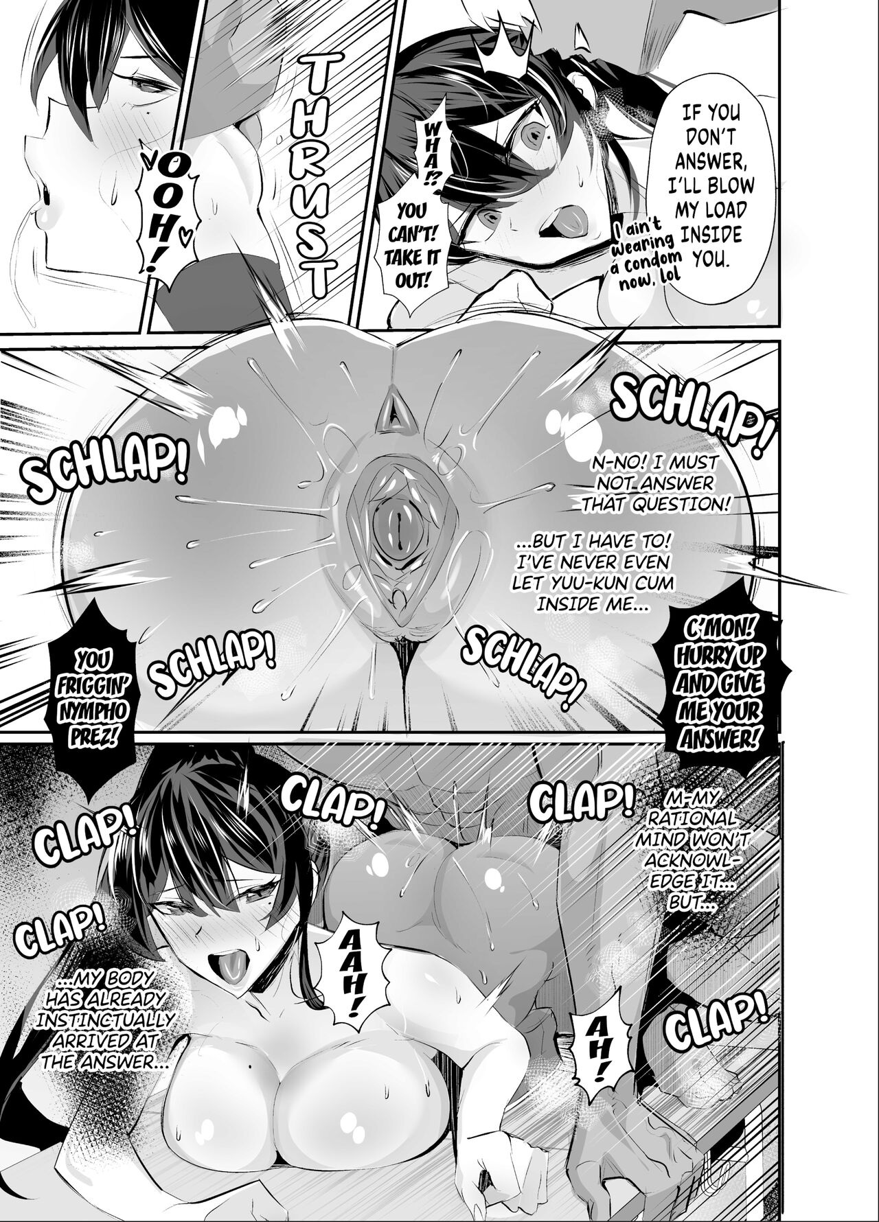 Submission ~the President of the Public Morals Committee is Blackmailed and Forced to Cheat… [Chinetsu] 1 . Submission ~the President of the Public Morals Committee is Blackmailed and Forced to Cheat... - Chapter 1 [Chinetsu] – page 35