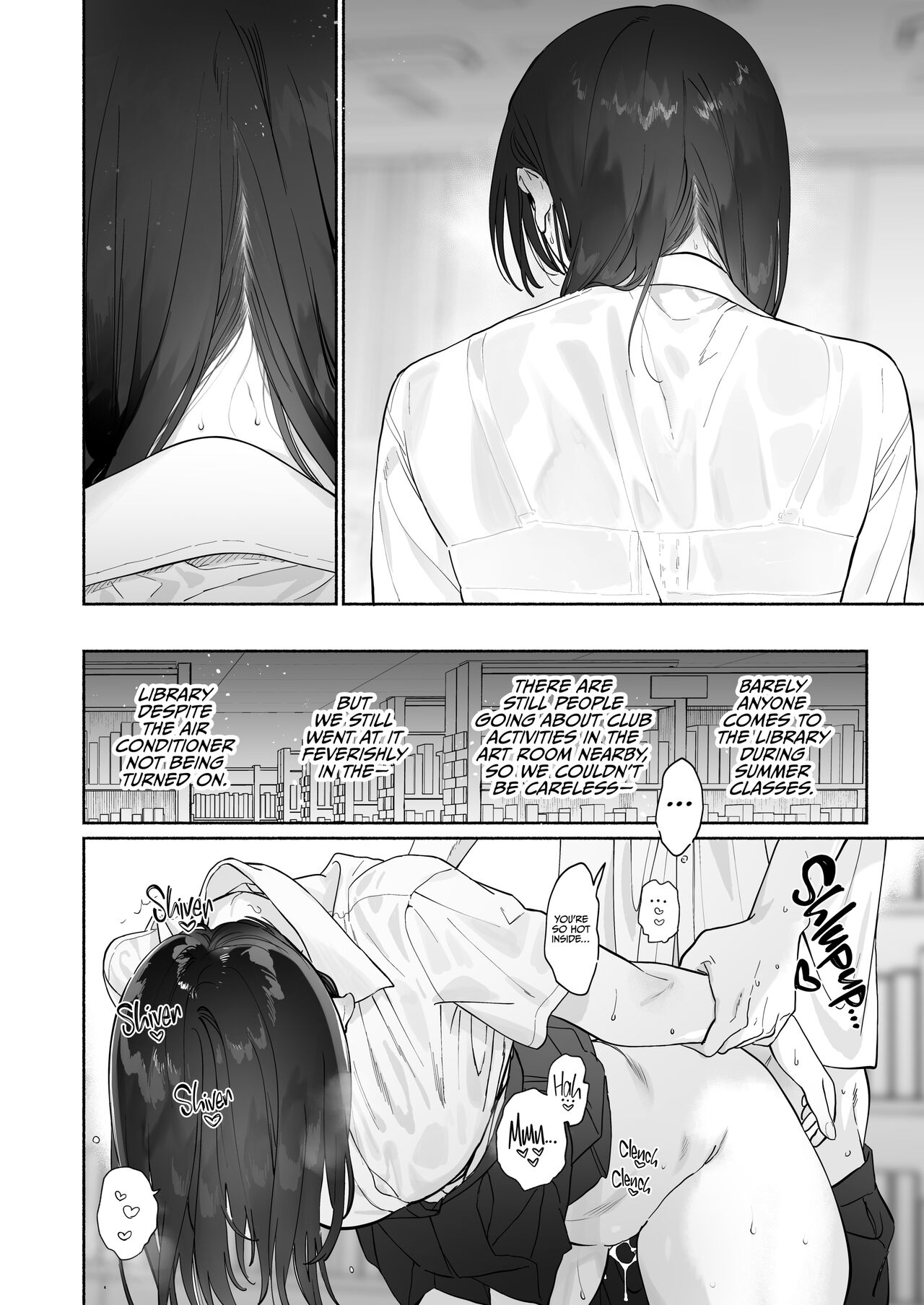 Mukuchi na Tosho Iin to Sex Zuke [Yuzuha] 2 . Mukuchi na Tosho Iin to Sex Zuke - Chapter 2 [Yuzuha] – page 23