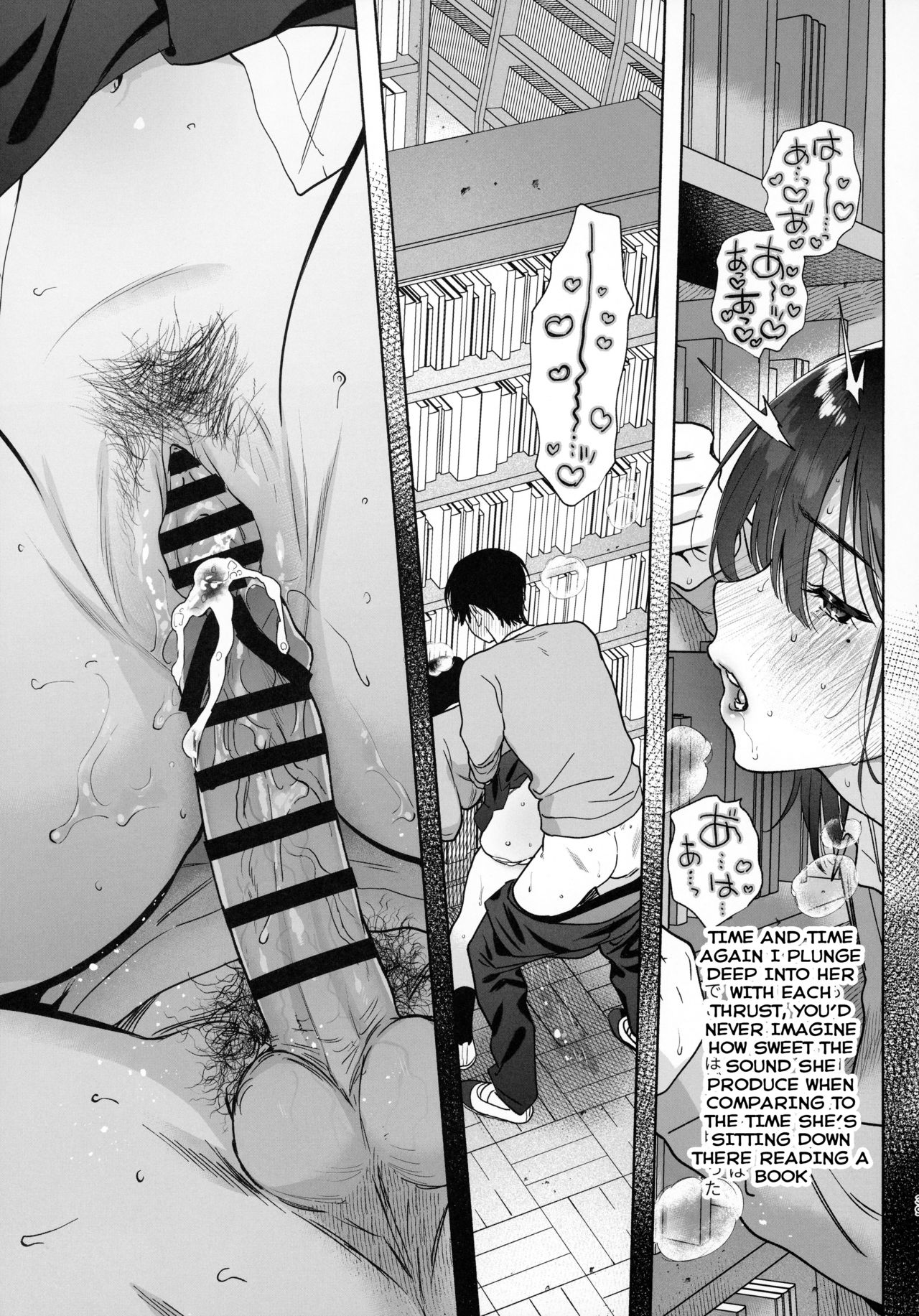 Mukuchi na Tosho Iin to Sex Zuke [Yuzuha] 1 . Mukuchi na Tosho Iin to Sex Zuke - Chapter 1 [Yuzuha] – page 38