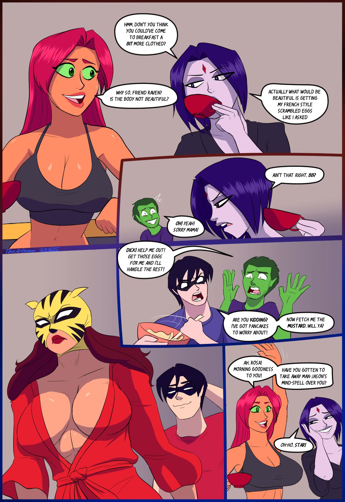The Battle of the Sexes (Teen Titans) [The Arthman] 1 . The Battle of the Sexes - Chapter 1 (Teen Titans) [The Arthman] – page 19
