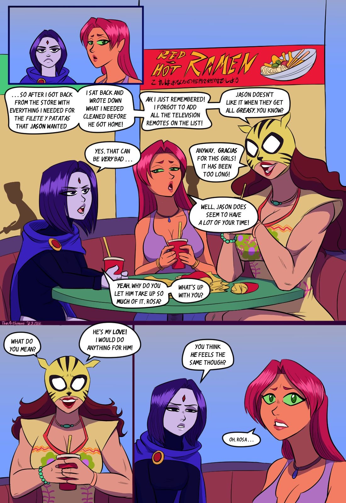 The Battle of the Sexes (Teen Titans) [The Arthman] 1 . The Battle of the Sexes - Chapter 1 (Teen Titans) [The Arthman] – page 2