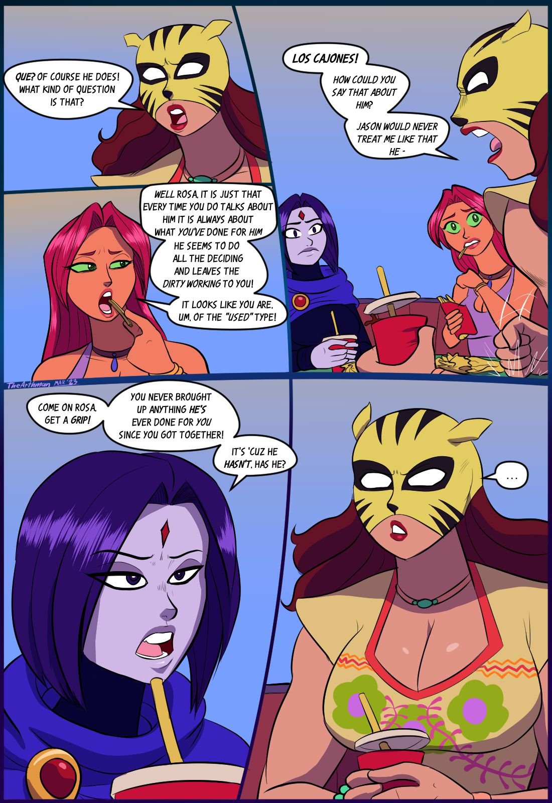 The Battle of the Sexes (Teen Titans) [The Arthman] 1 . The Battle of the Sexes - Chapter 1 (Teen Titans) [The Arthman] – page 3