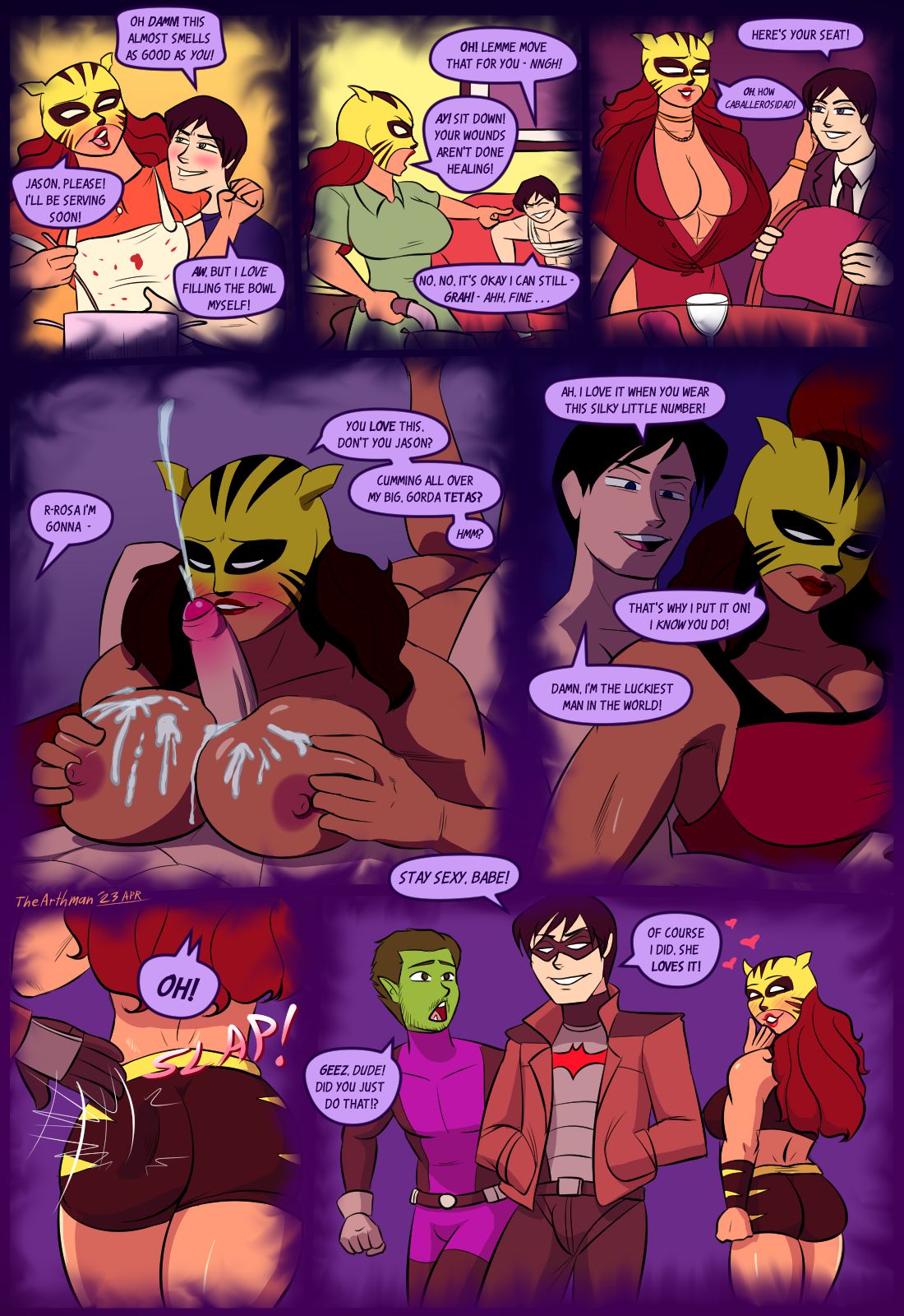 The Battle of the Sexes (Teen Titans) [The Arthman] 1 . The Battle of the Sexes - Chapter 1 (Teen Titans) [The Arthman] – page 4