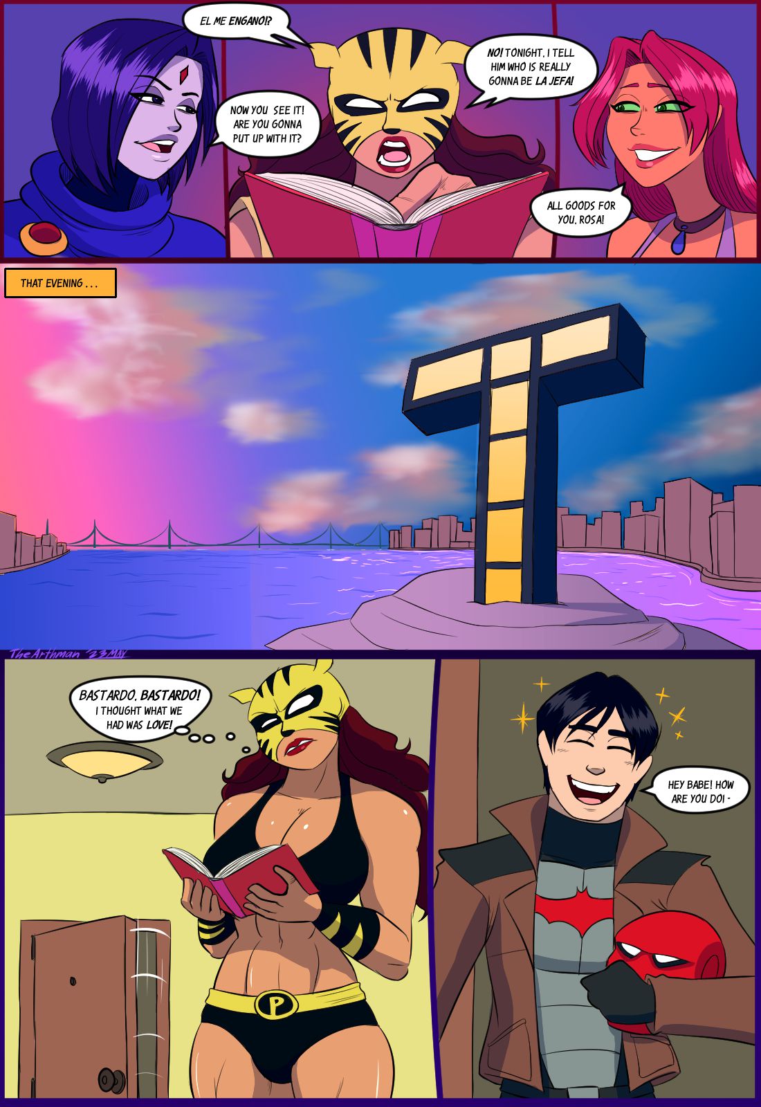 The Battle of the Sexes (Teen Titans) [The Arthman] 1 . The Battle of the Sexes - Chapter 1 (Teen Titans) [The Arthman] – page 7
