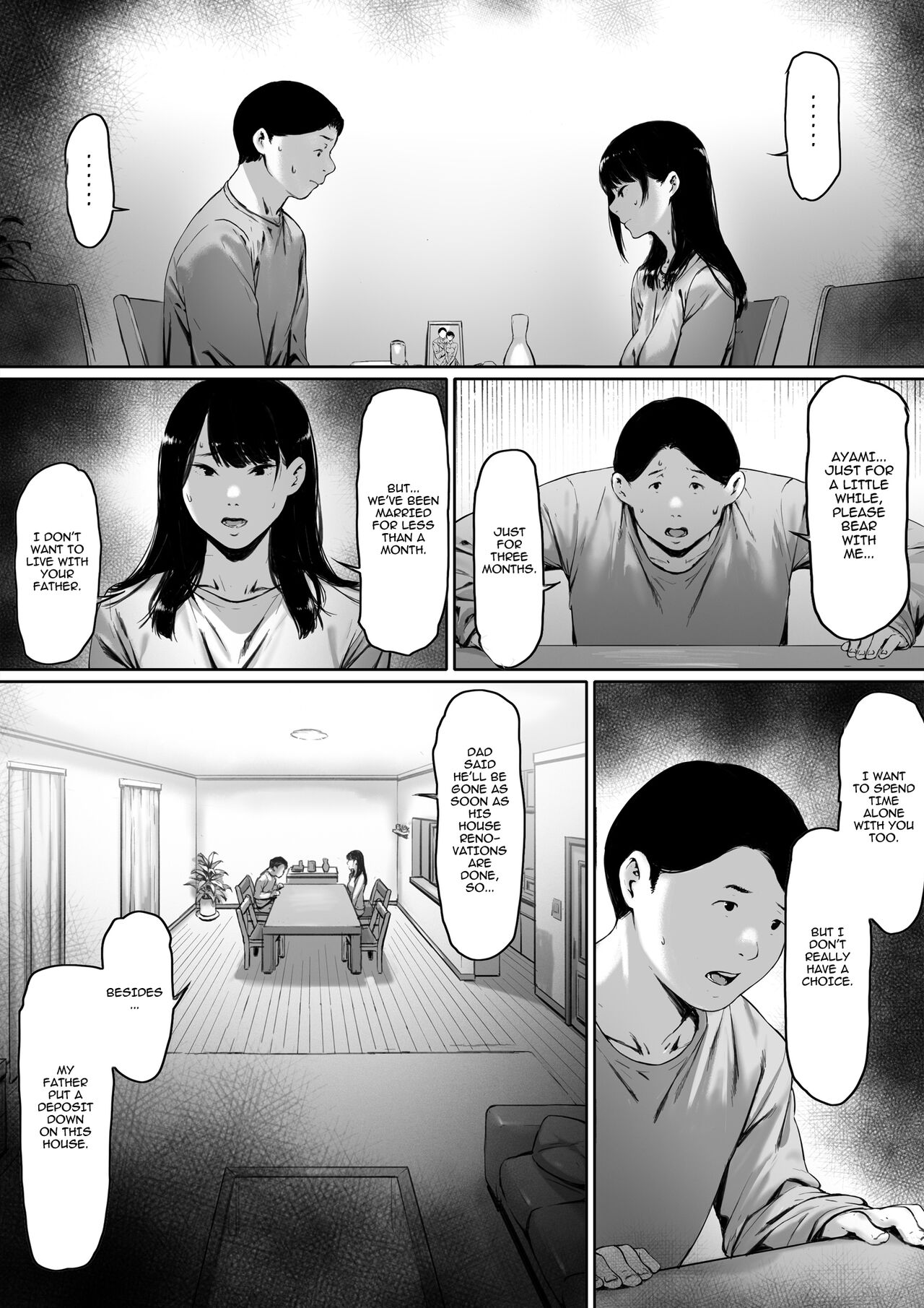 Now Living with my father-in-law, I was supposed to have a happy newlywed life [Morita Shiki] 1 . Now Living with my father-in-law, I was supposed to have a happy newlywed life - Chapter 1 [Morita Shiki] – page 4