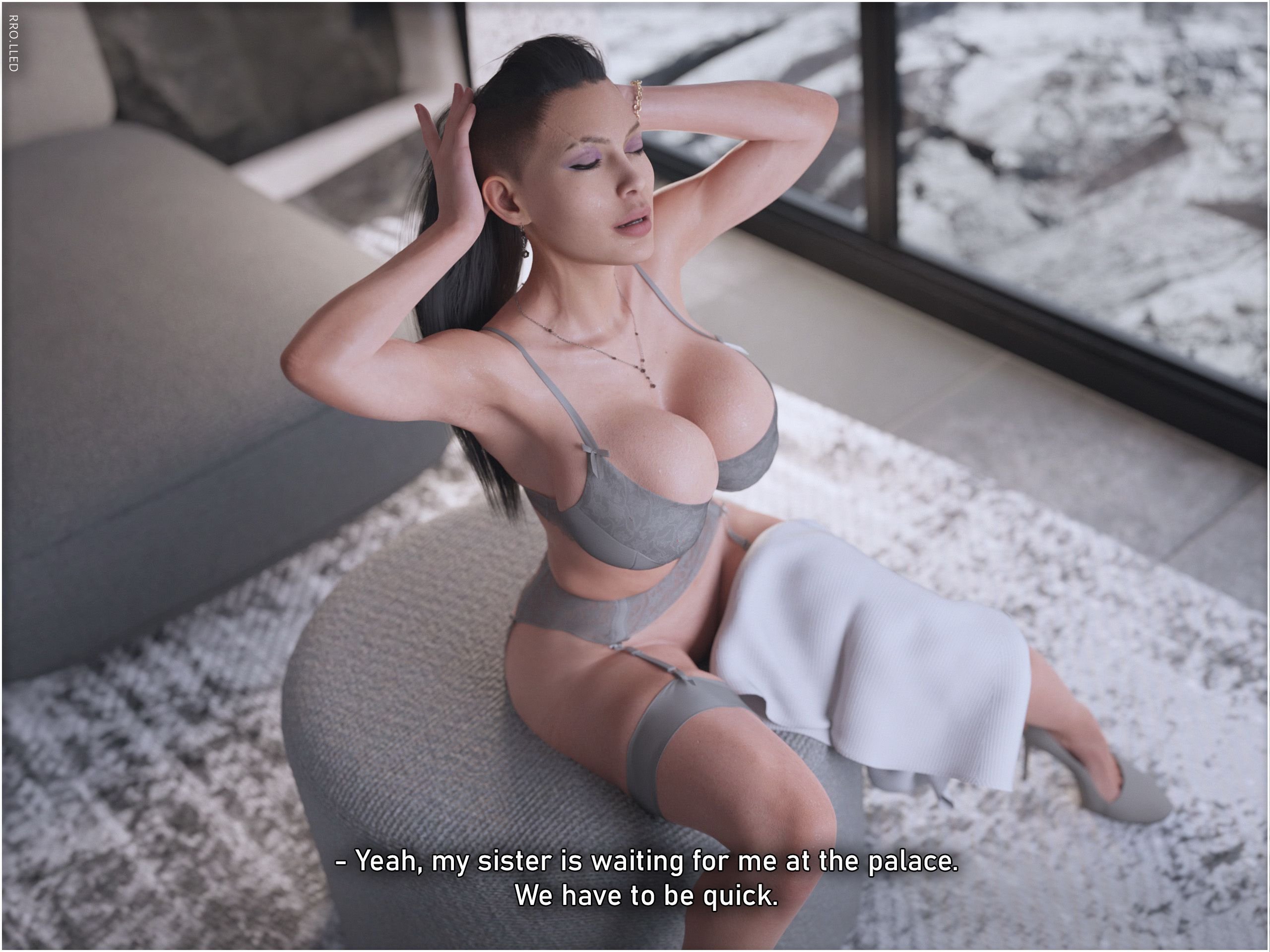 Friendly Visit – Mileena [Rro.lled] 1 . Friendly Visit - Mileena - Chapter 1 [Rro.lled] – page 7