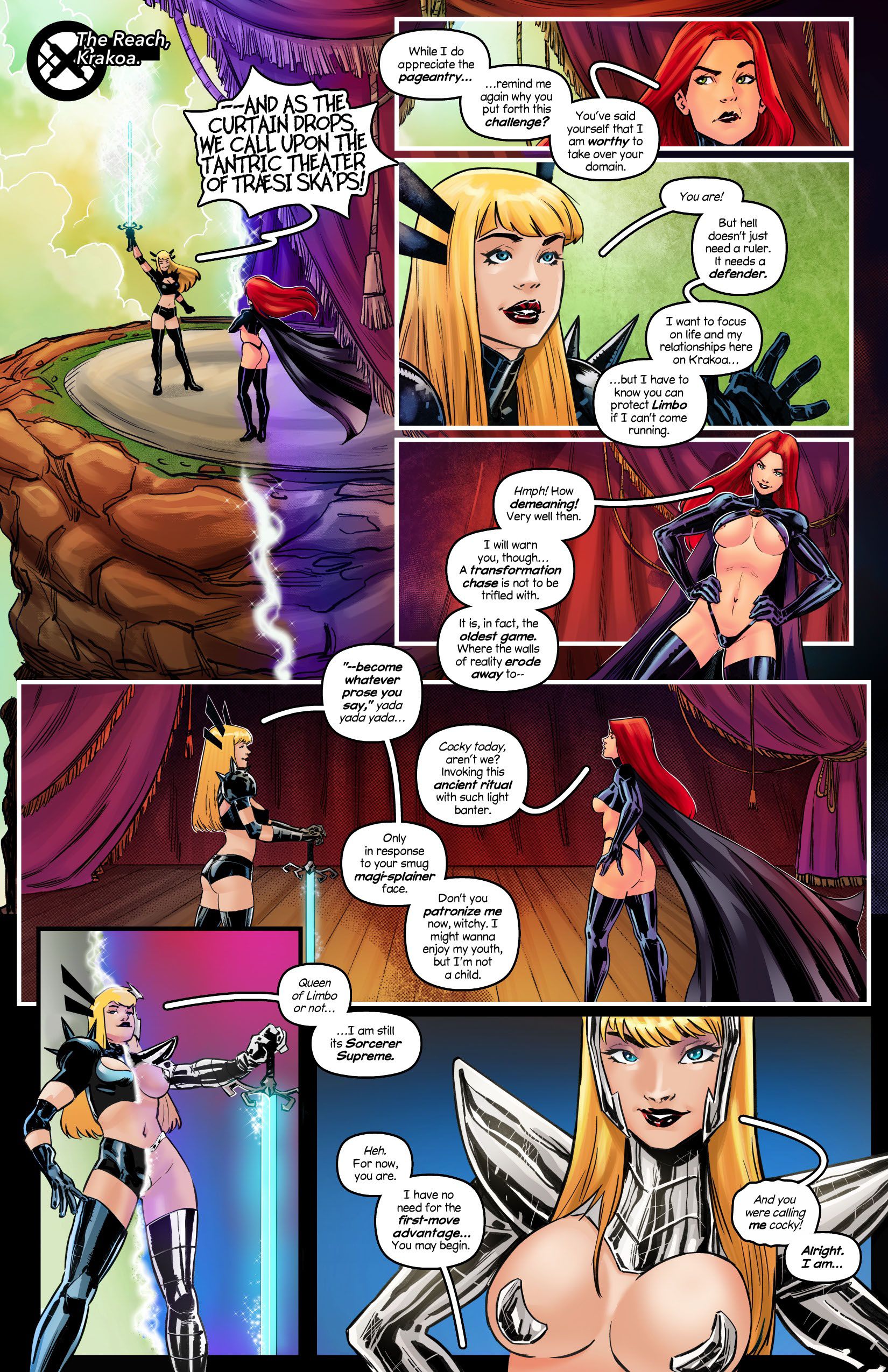 House Of XXX – Jugger Slut (X-Men) [Tracy Scops] 2 . House Of XXX - A Game Of Life And Sex - Chapter 2 (X-Men) [Tracy Scops] – page 3