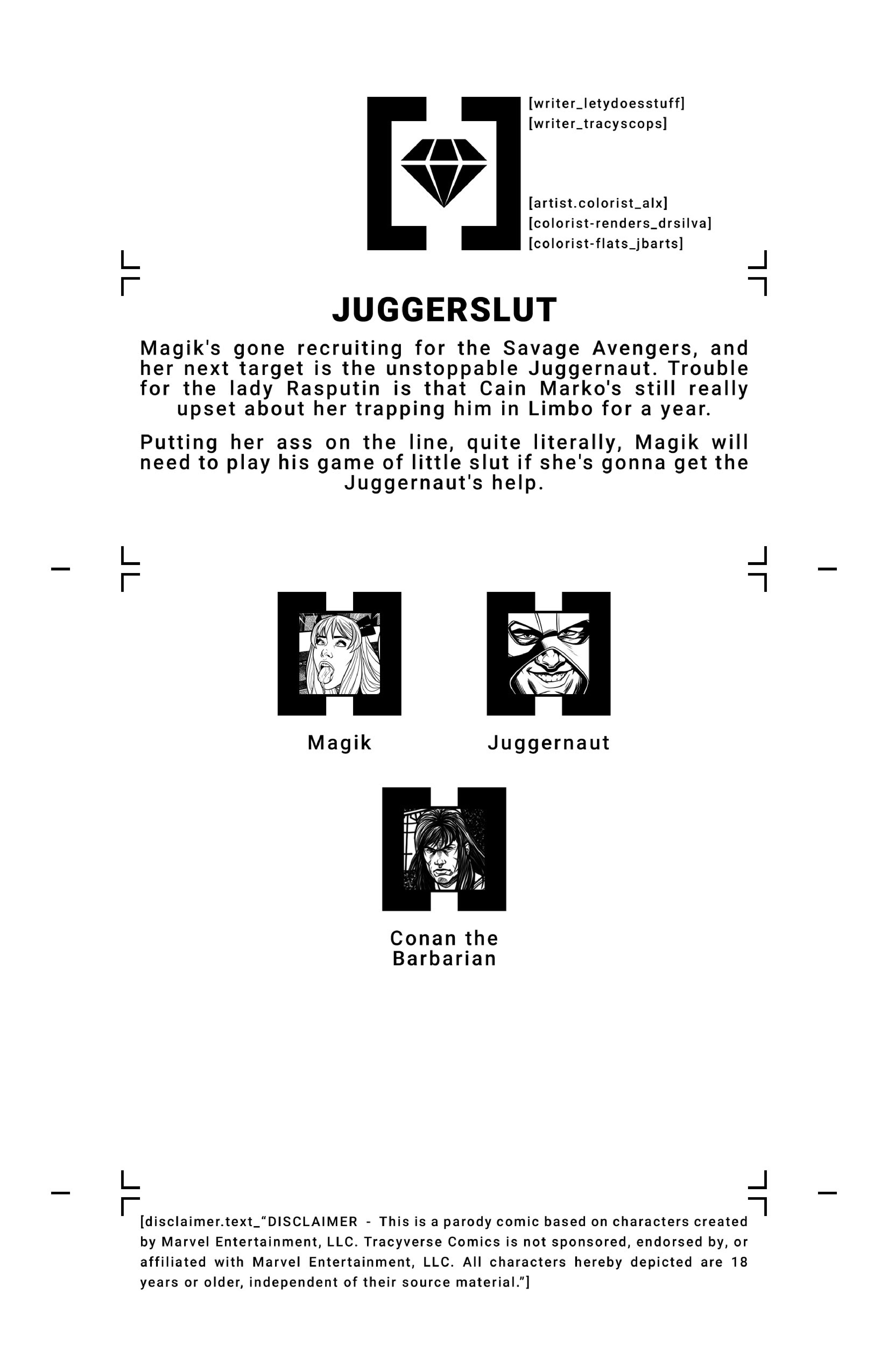 House Of XXX – Jugger Slut (X-Men) [Tracy Scops] 1 . House Of XXX - Jugger Slut - Chapter 1 (X-Men) [Tracy Scops] – page 2